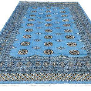 Blue Persian Bokhara 284 x 200 CM