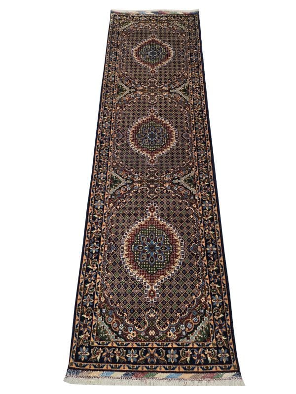 persian tabriz runner 295 x 87 cm