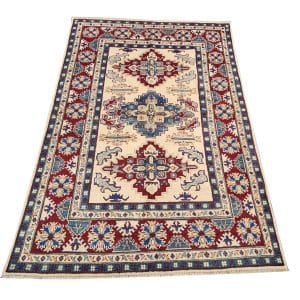 Handmade Persian Kazak Carpet 219 x 146 CM