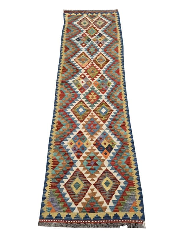 Handwoven Persian Kilim Runner 274 x 85 CM