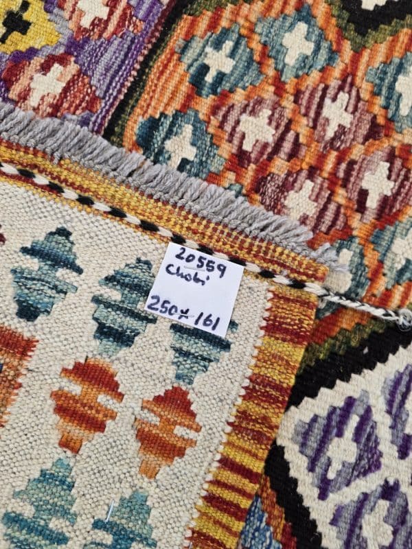 Handwoven Persian Kilim 250 x 161 CM - Image 3