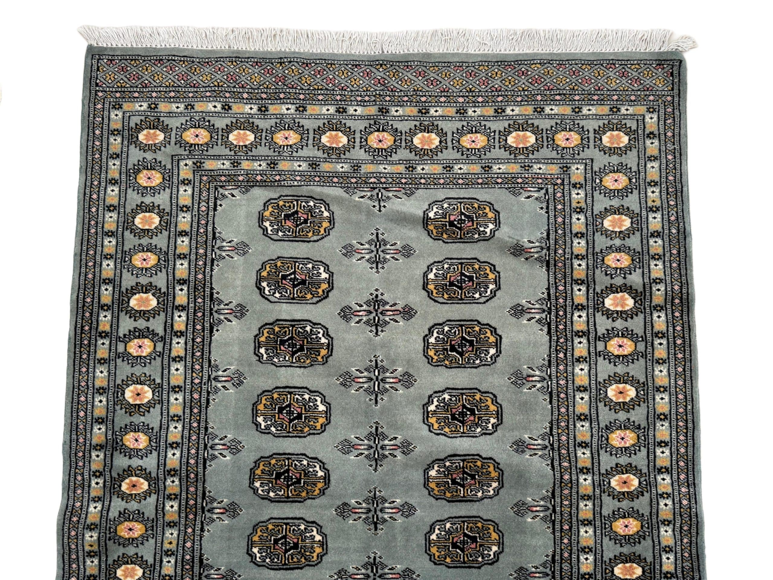 Persian Bokhara Carpet 187 x 126 CM - Image 2