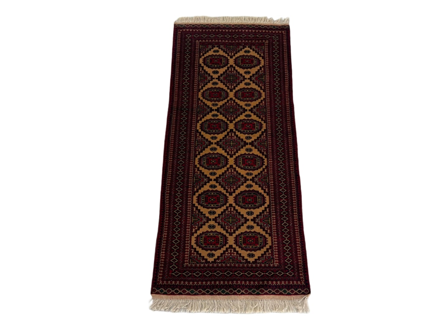 Turkoman Carpet 196 x 82 CM - Image 4