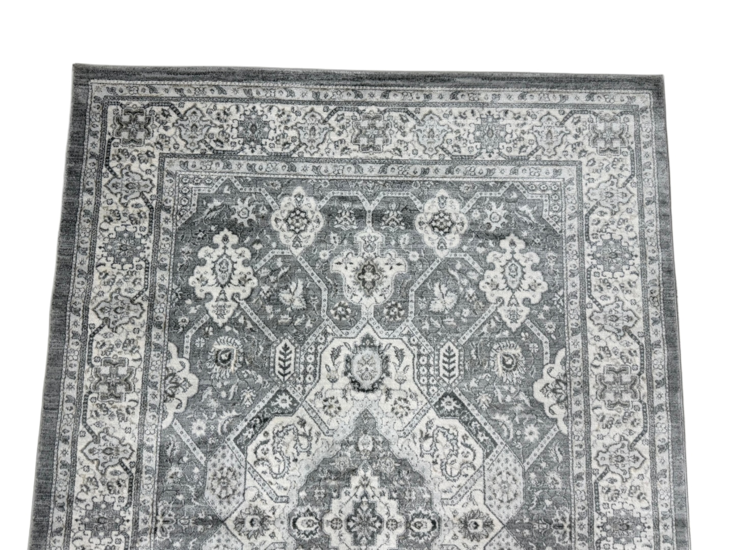 Vintage Diamond Carpet 230 x 160 CM - Image 2