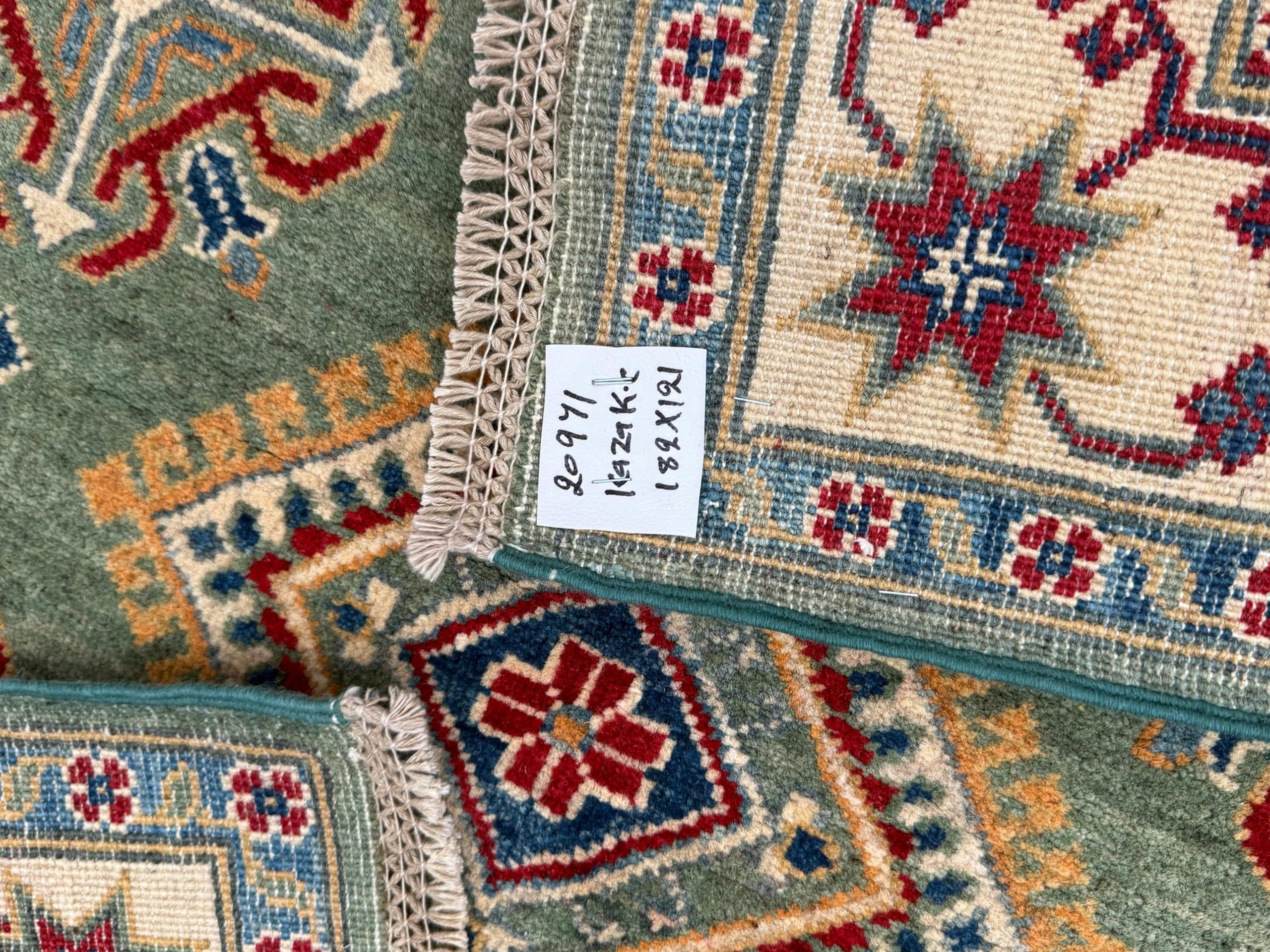 Persian Caucasian Carpet 182 x 121 CM - Image 4