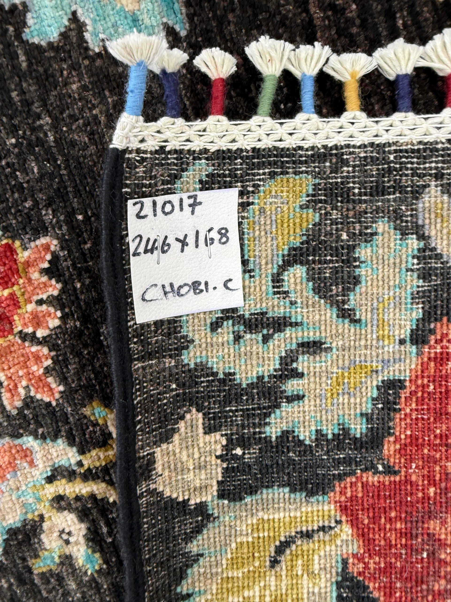 Persian Ariana Chobi Carpet 246 x 168 CM - Image 4