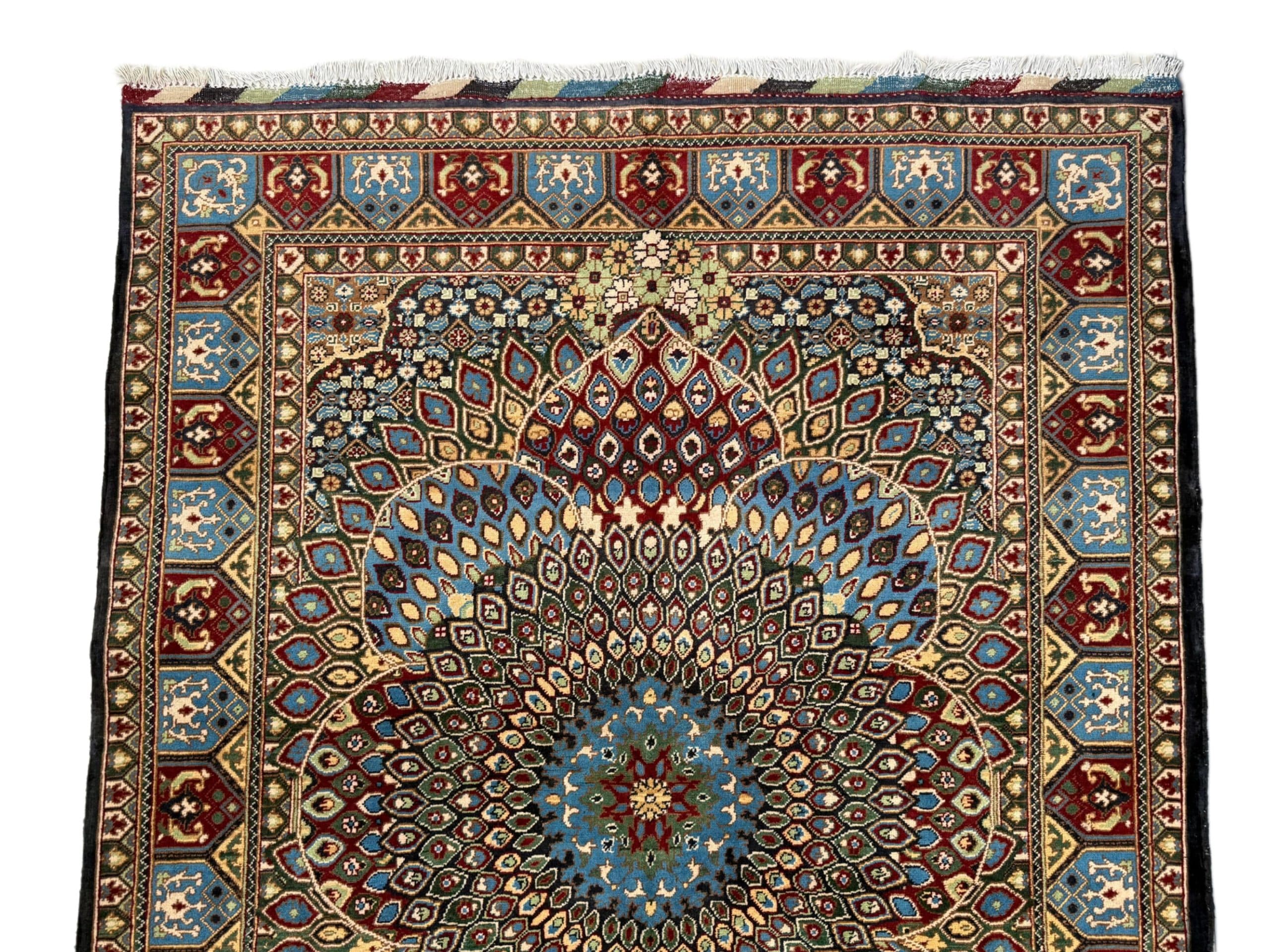 Peacock Patterned Persian 194 x 146 CM - Image 2