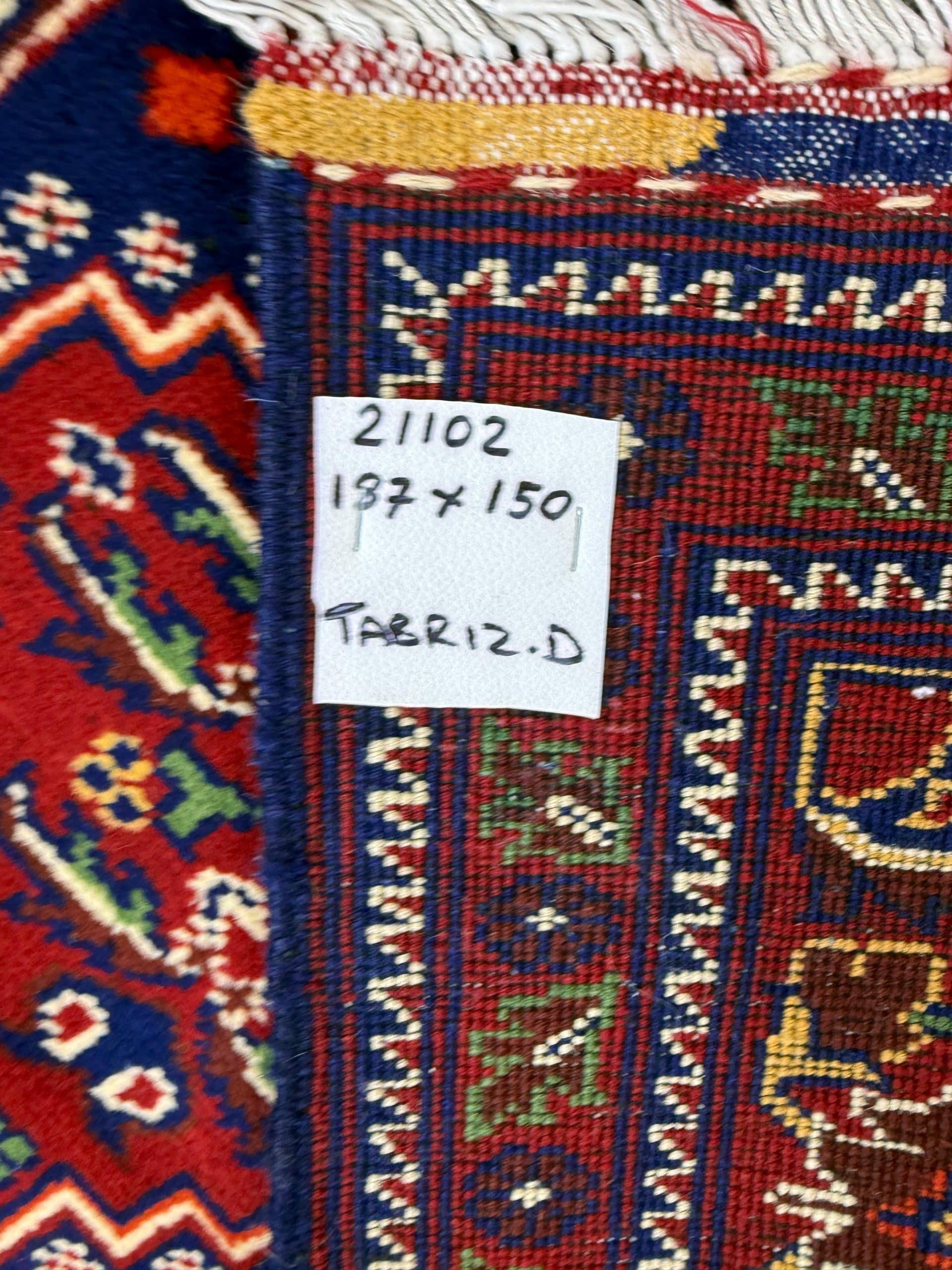 Persian Turkoman Carpet 187 x 150 CM - Image 4
