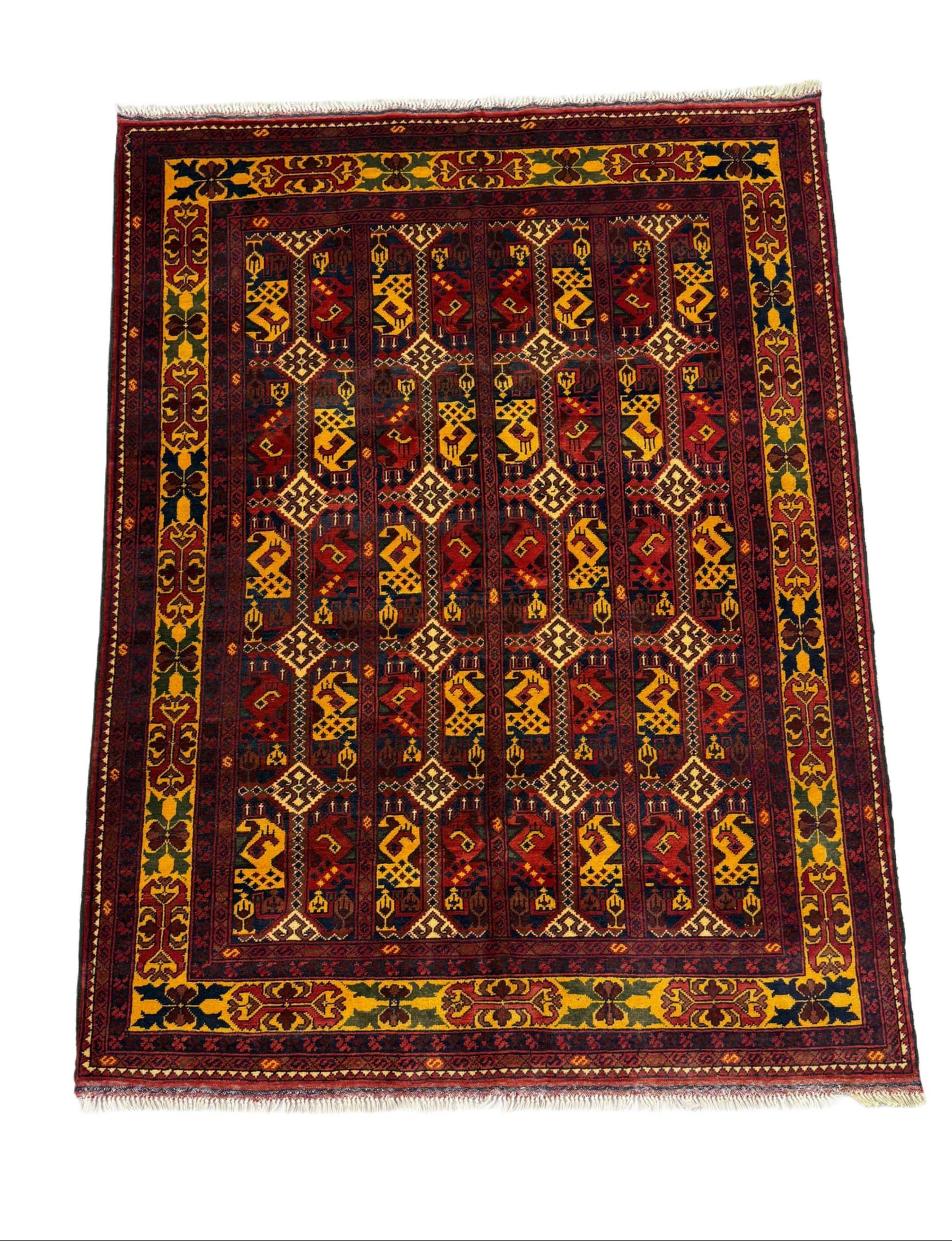 Persian Turkoman Carpet 200 x 152 CM