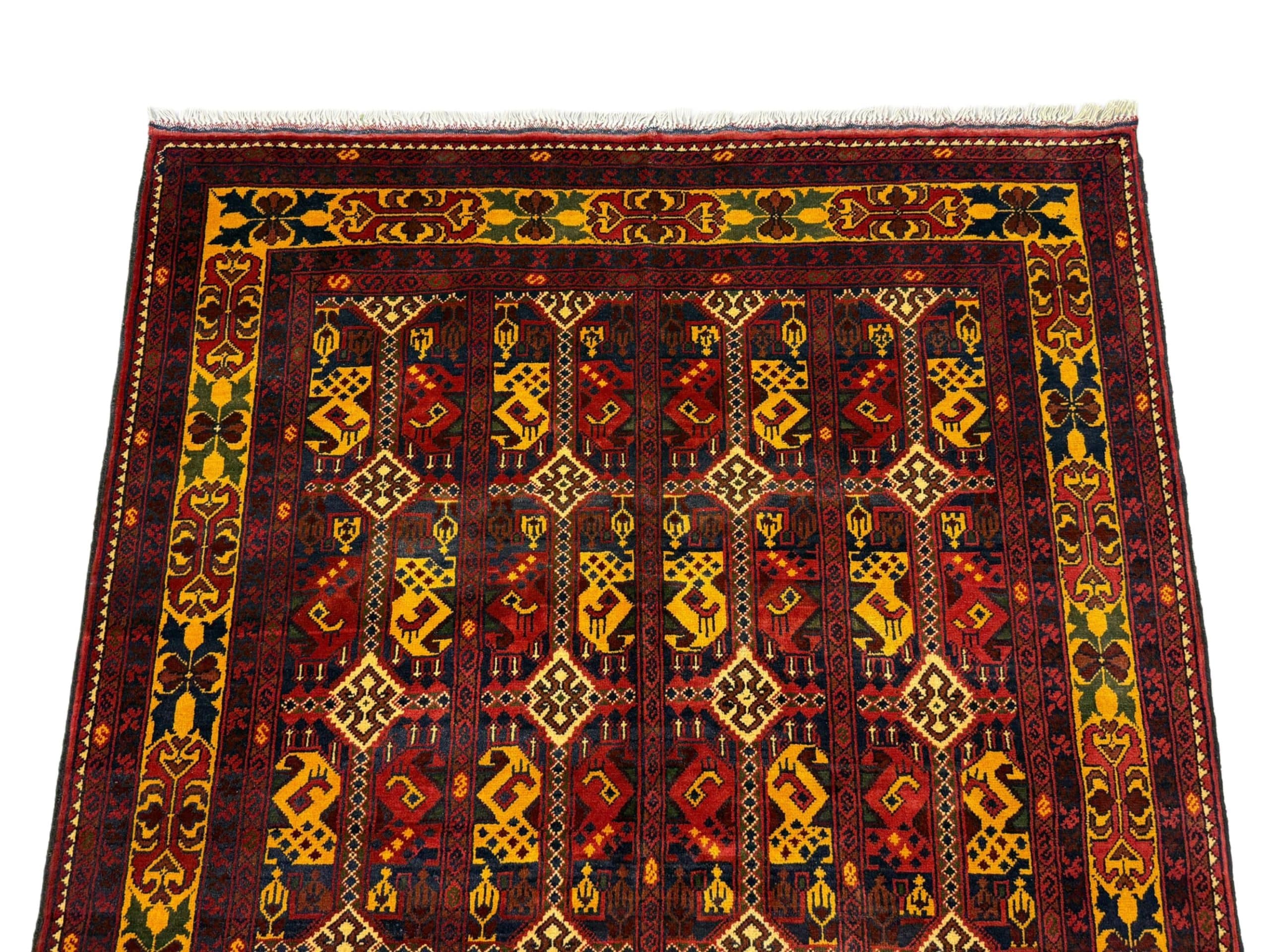 Persian Turkoman Carpet 200 x 152 CM - Image 2