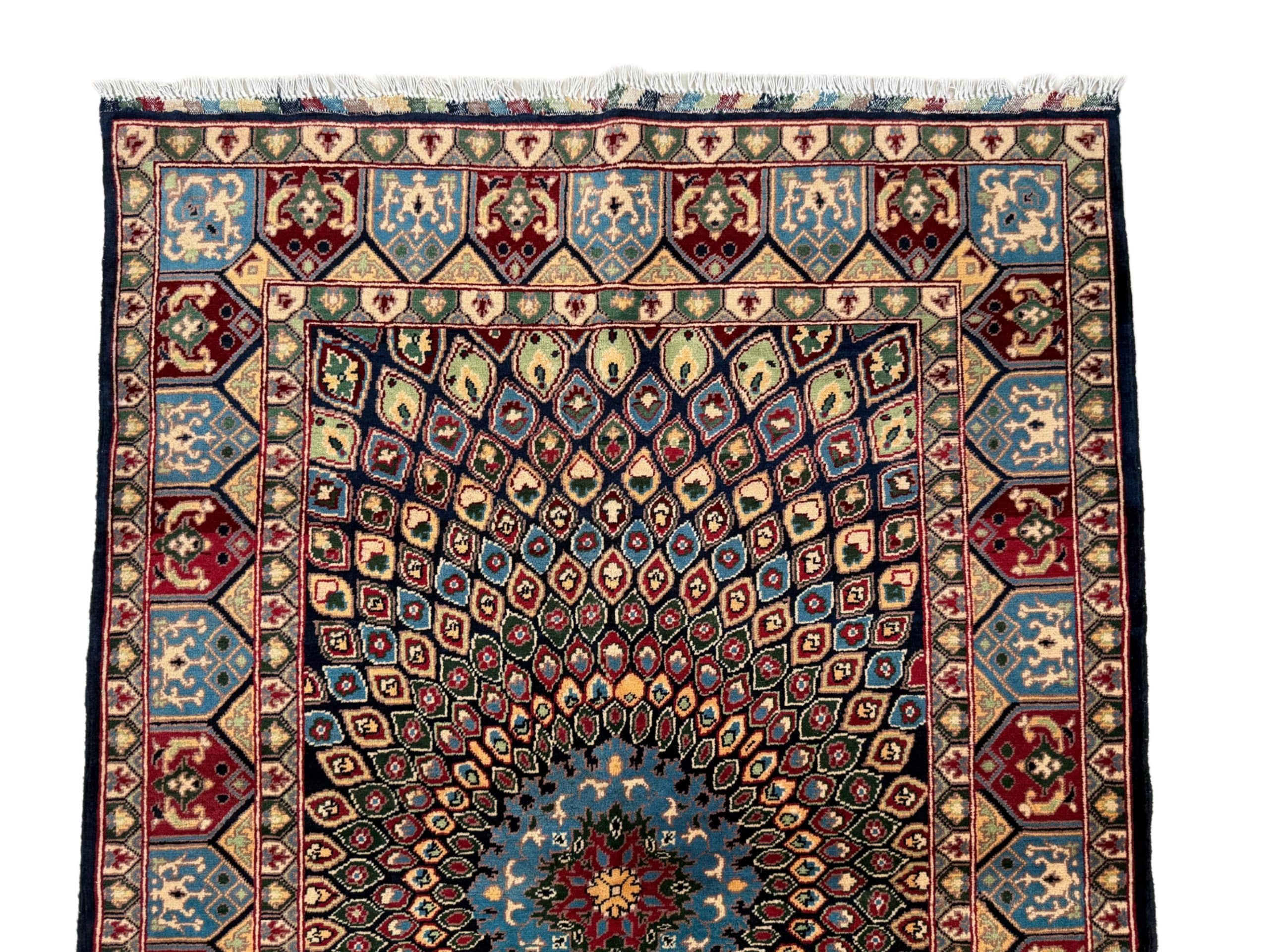 Peacock Patterned Persian 176 x 120 CM - Image 3