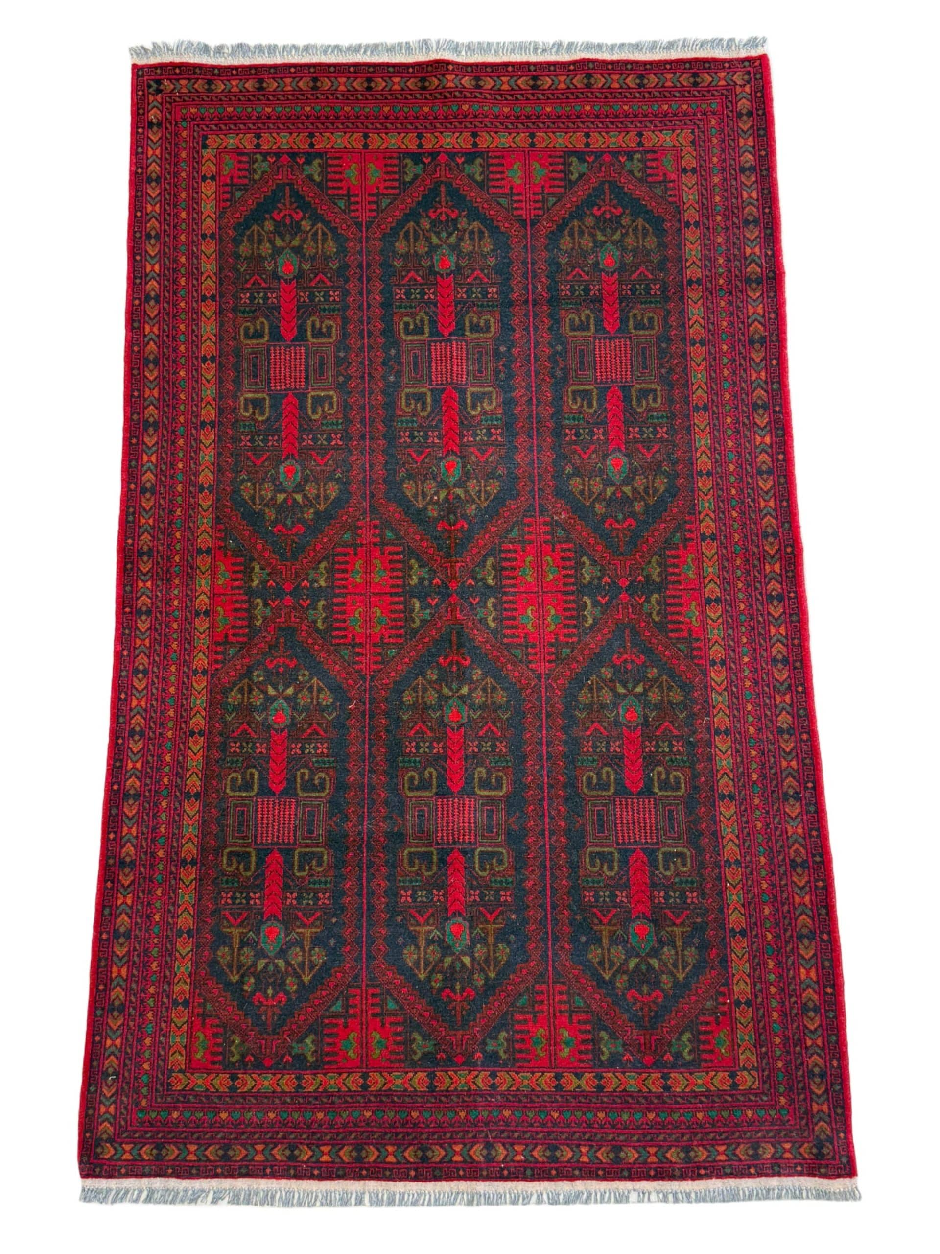 Persian Turkoman Carpet 196 x 121 CM