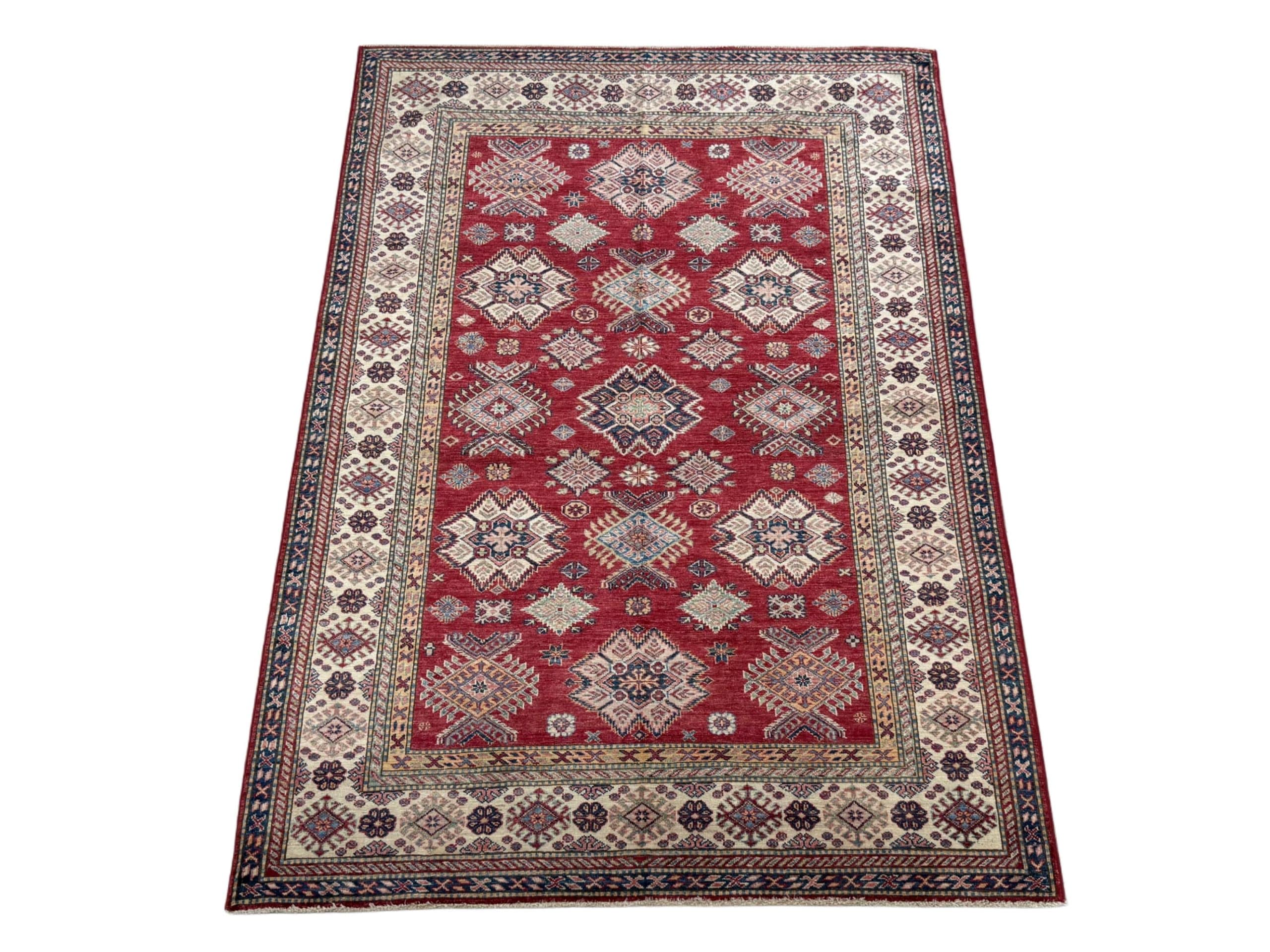Handmade Persian Kazak Carpet 240 x 172 CM