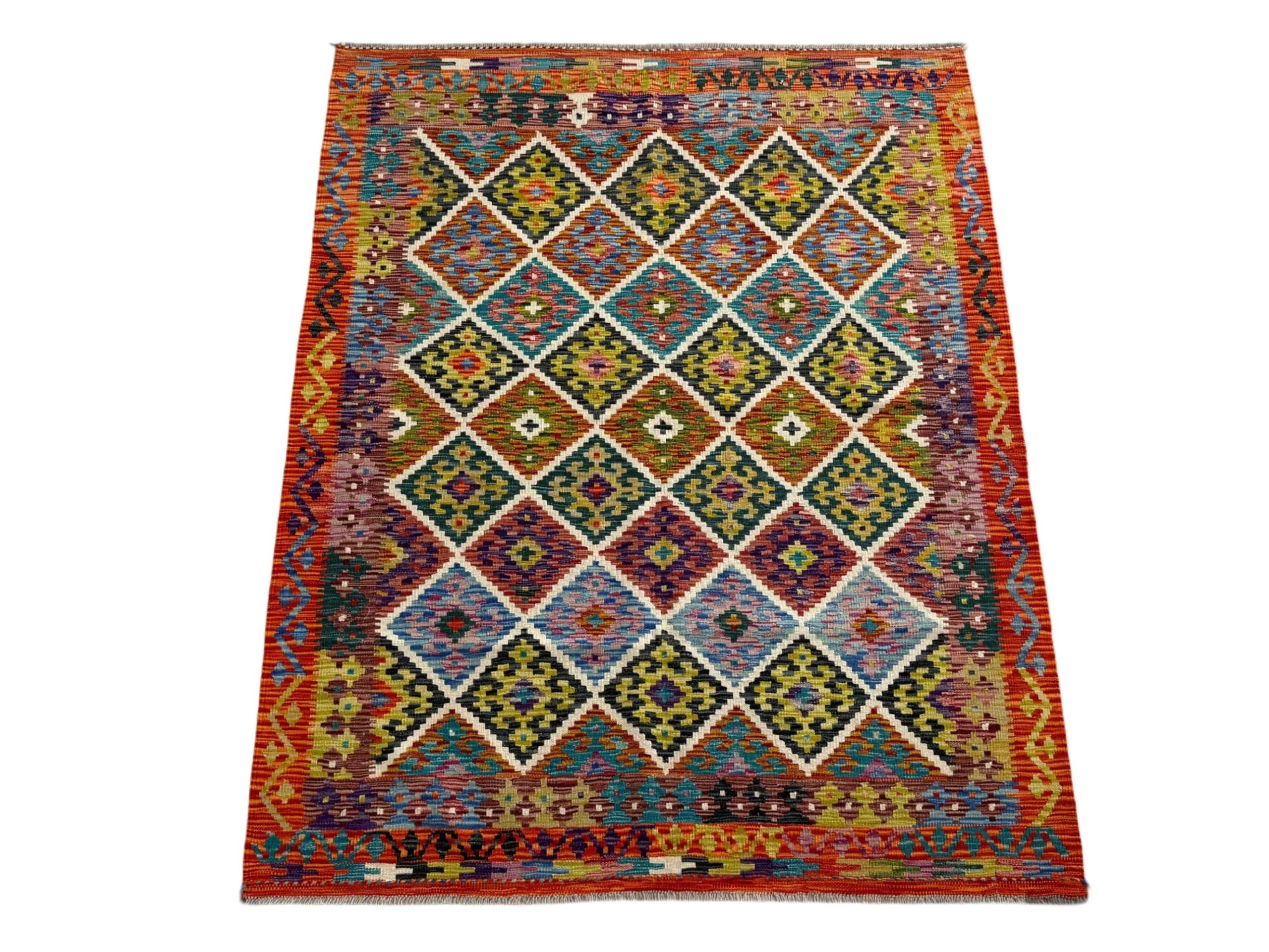 Handwoven Persian Kilim 196 x 159 CM