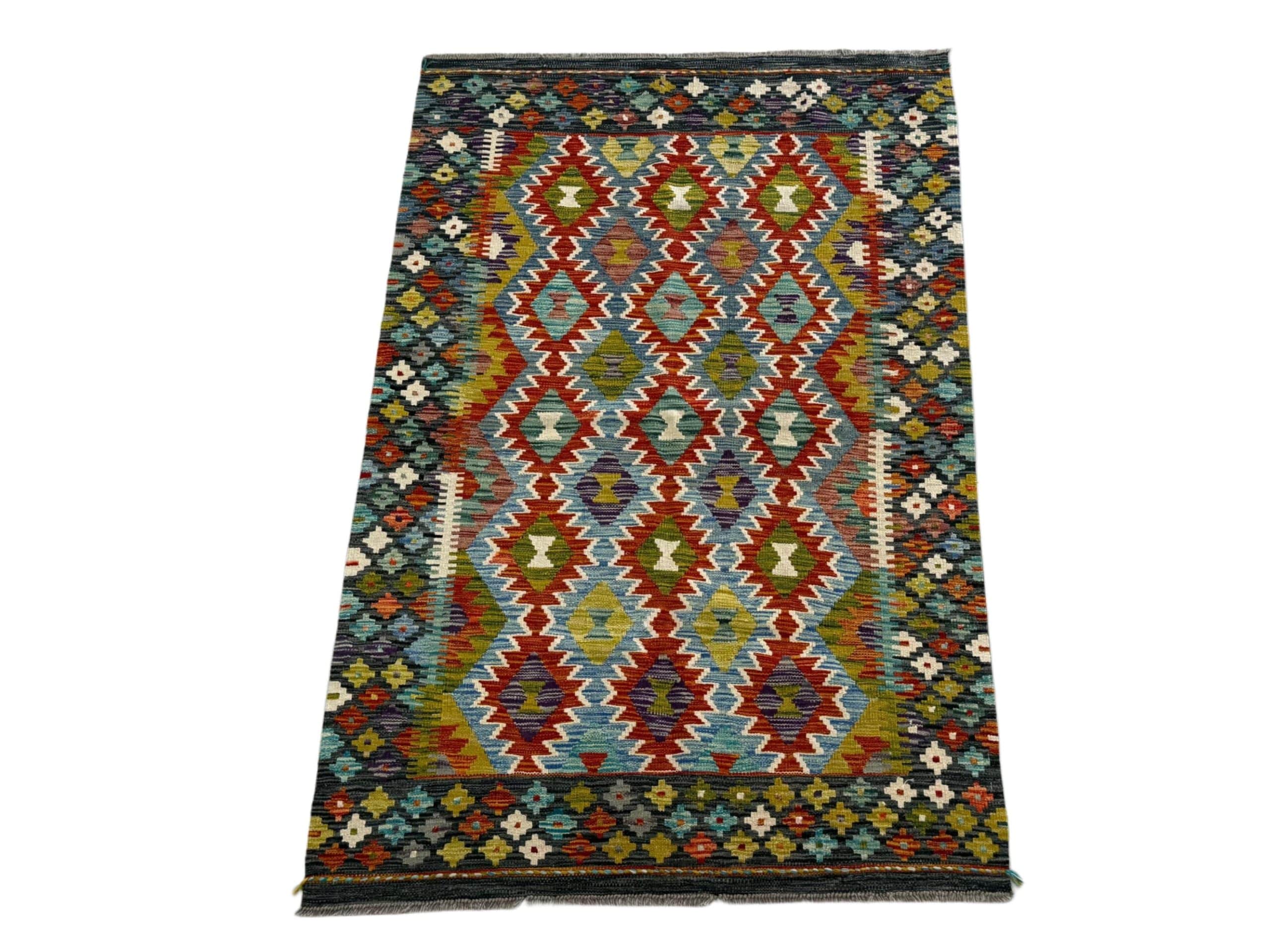 Handwoven Persian Kilim 188 x 125 CM