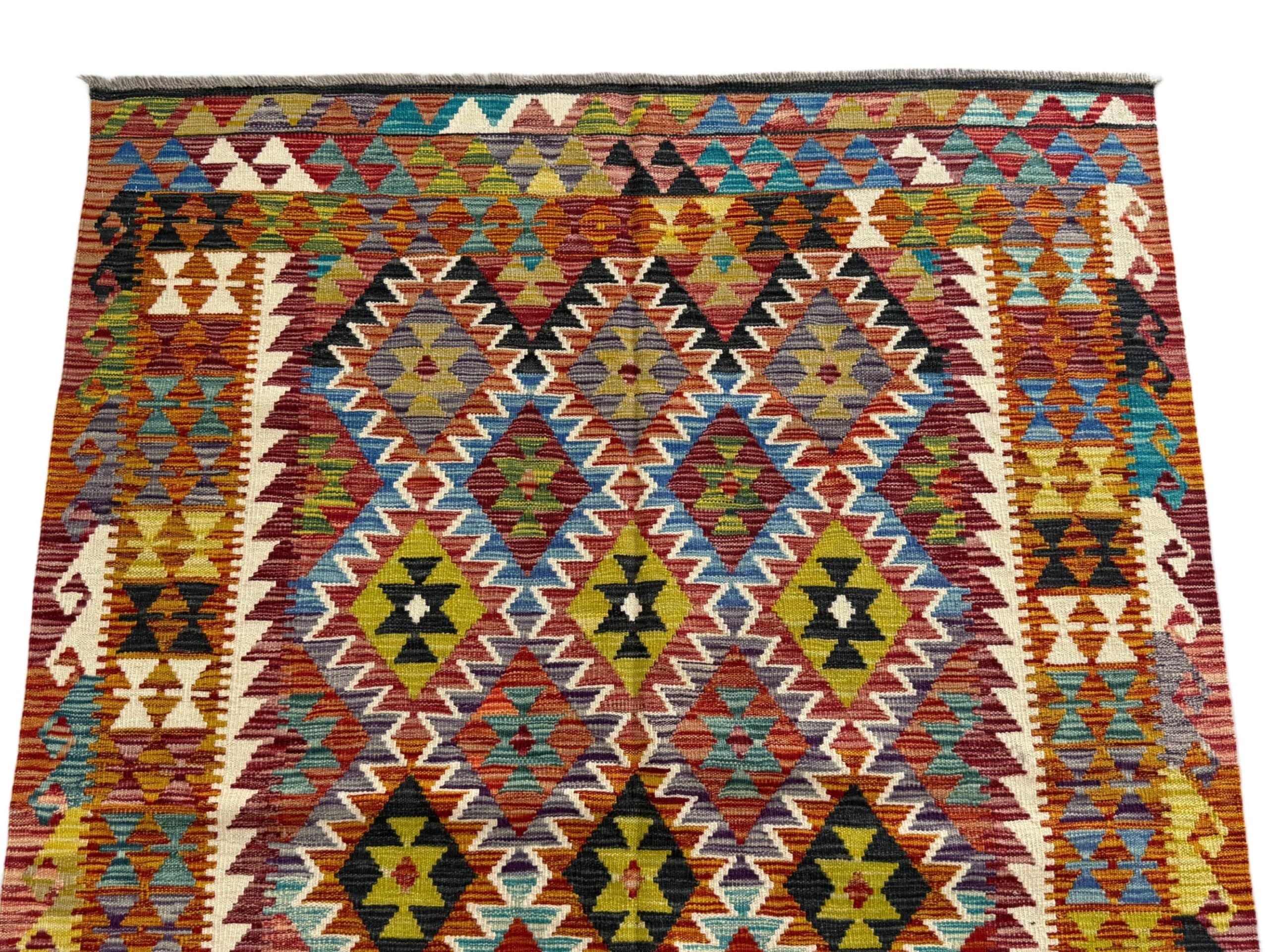 Handwoven Persian Kilim 195 x 154 CM - Image 2