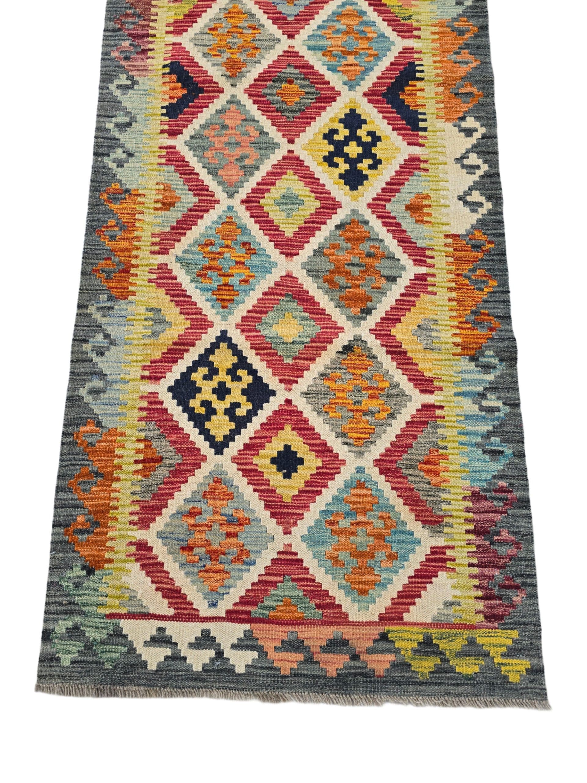 Persian Kilim Runner 245 x 85 CM - Image 2
