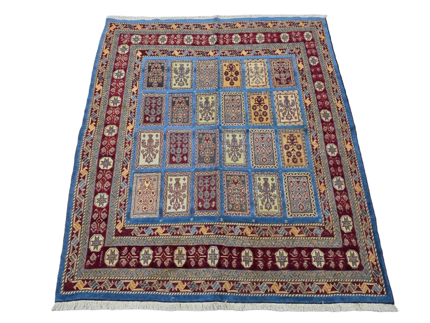 Blue Kilim Carpet 185 x 164 CM