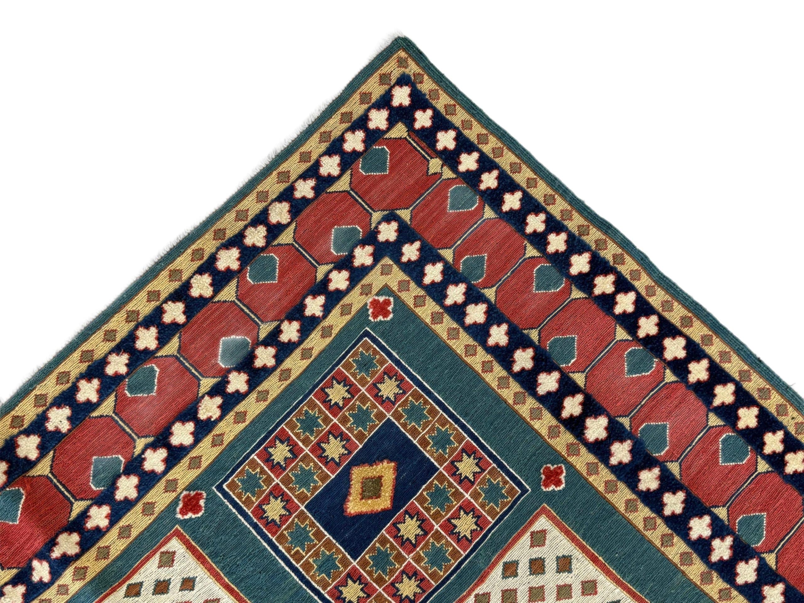 Sumak kilim carpet 212 x 162 CM - Image 3
