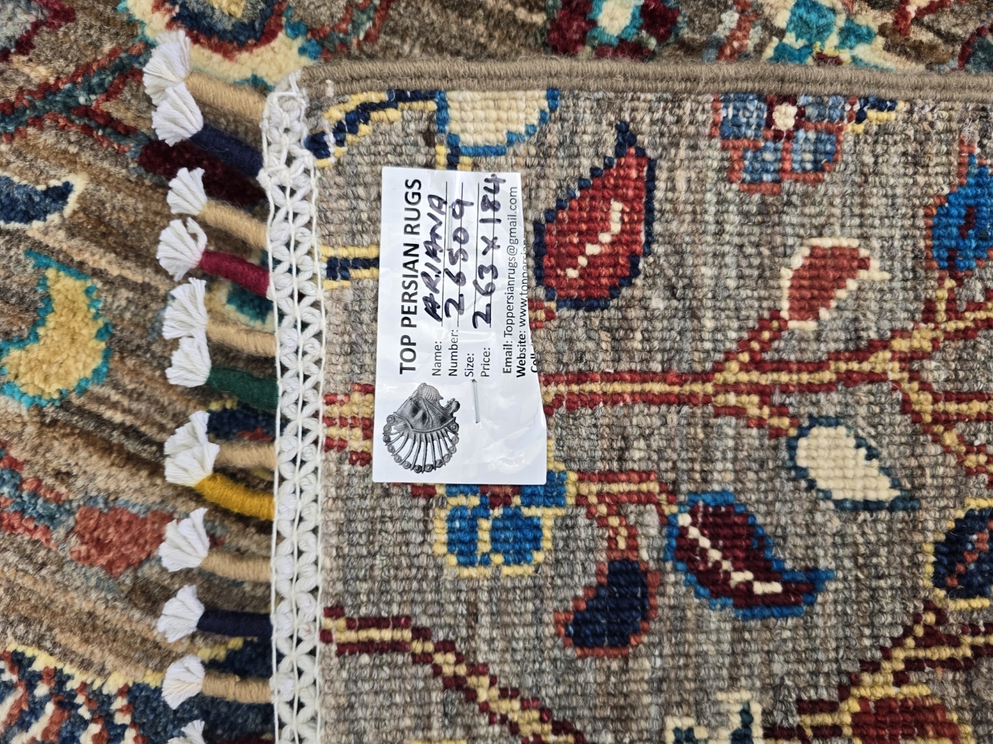 Persian Ariana Chobi Carpet 263 x 184 CM - Image 3