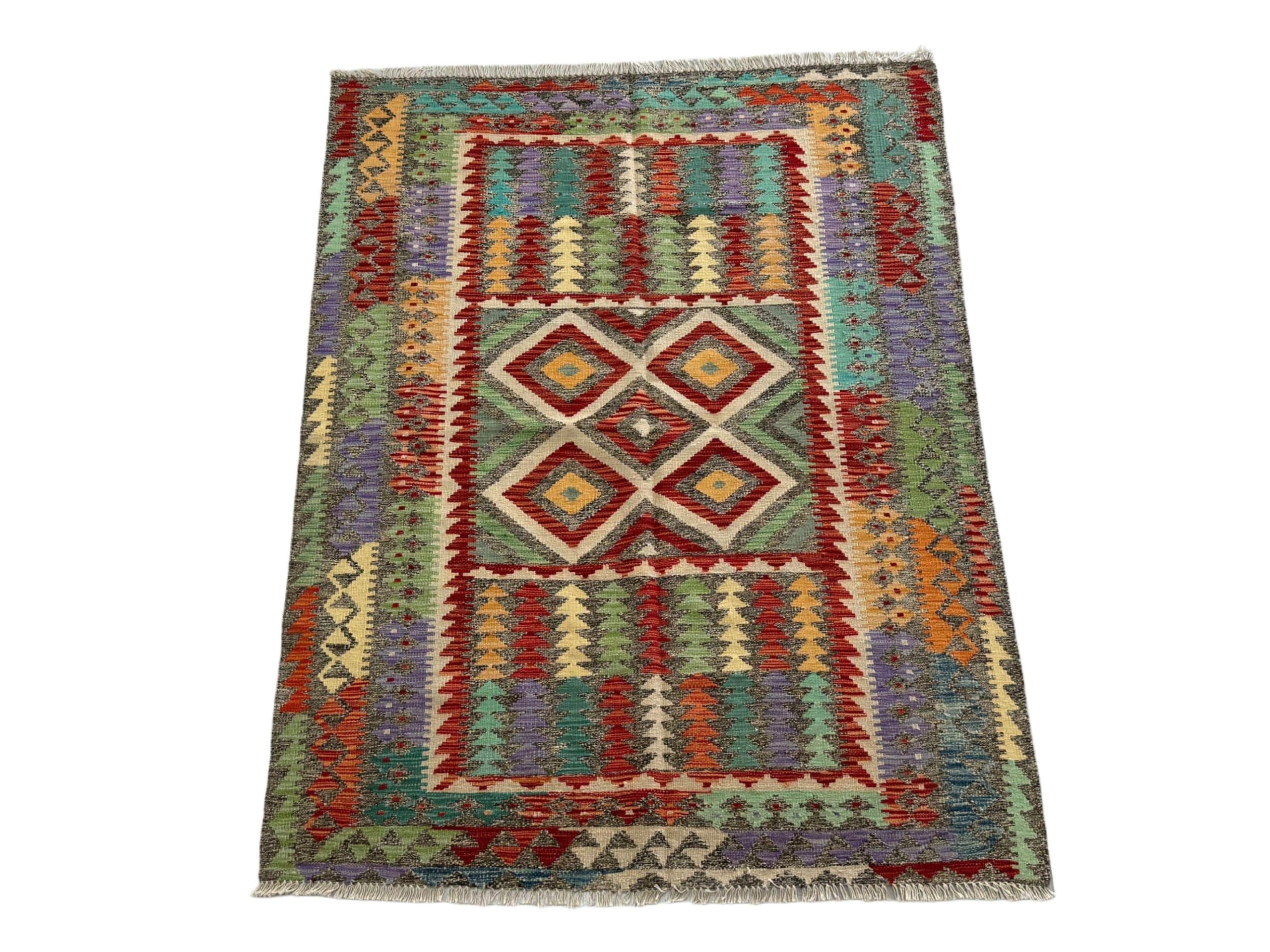 Handwoven Persian Kilim 198 x 152 CM
