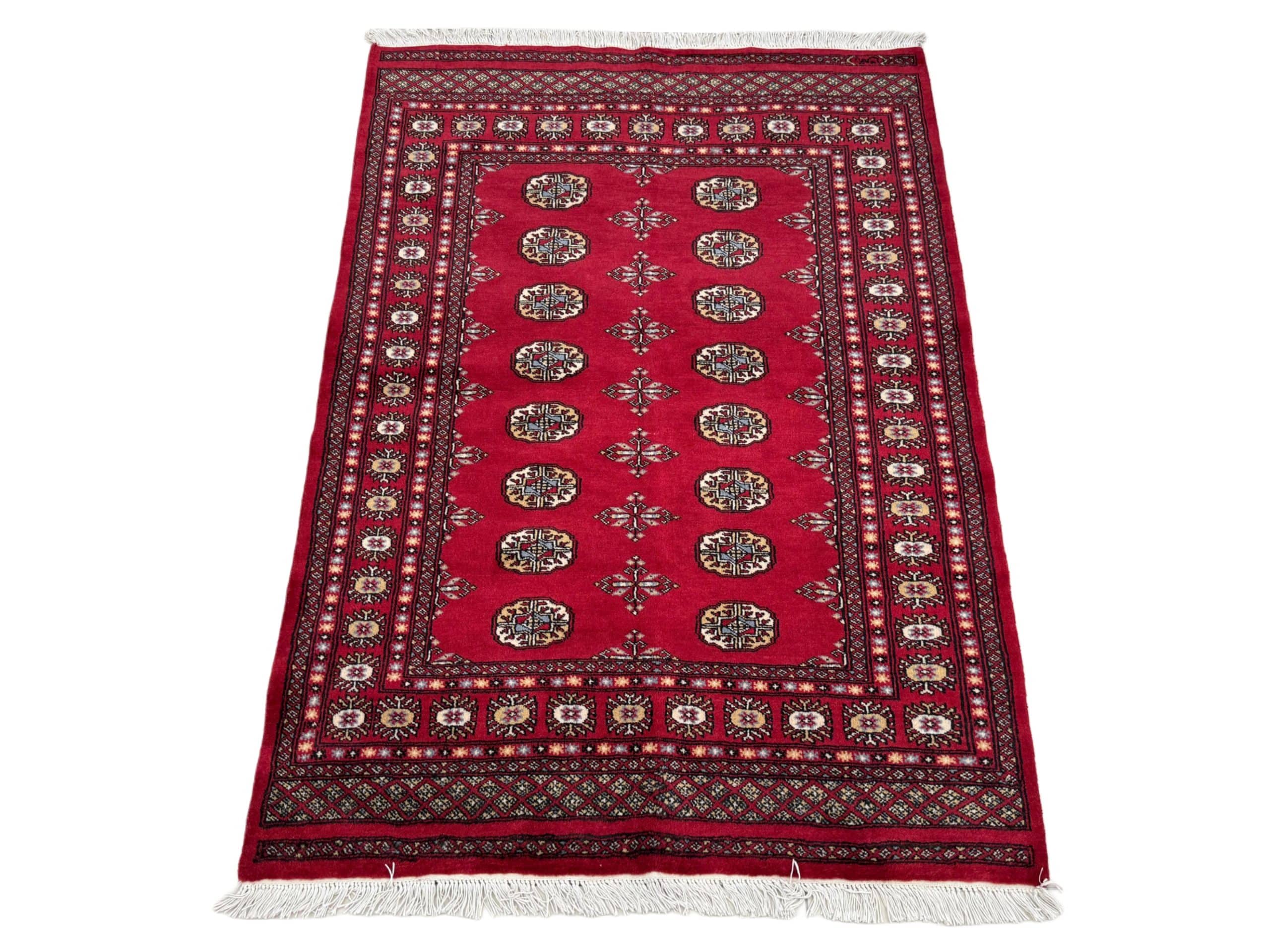 Handmade Persian Bokhara Carpet 175 x 125 CM