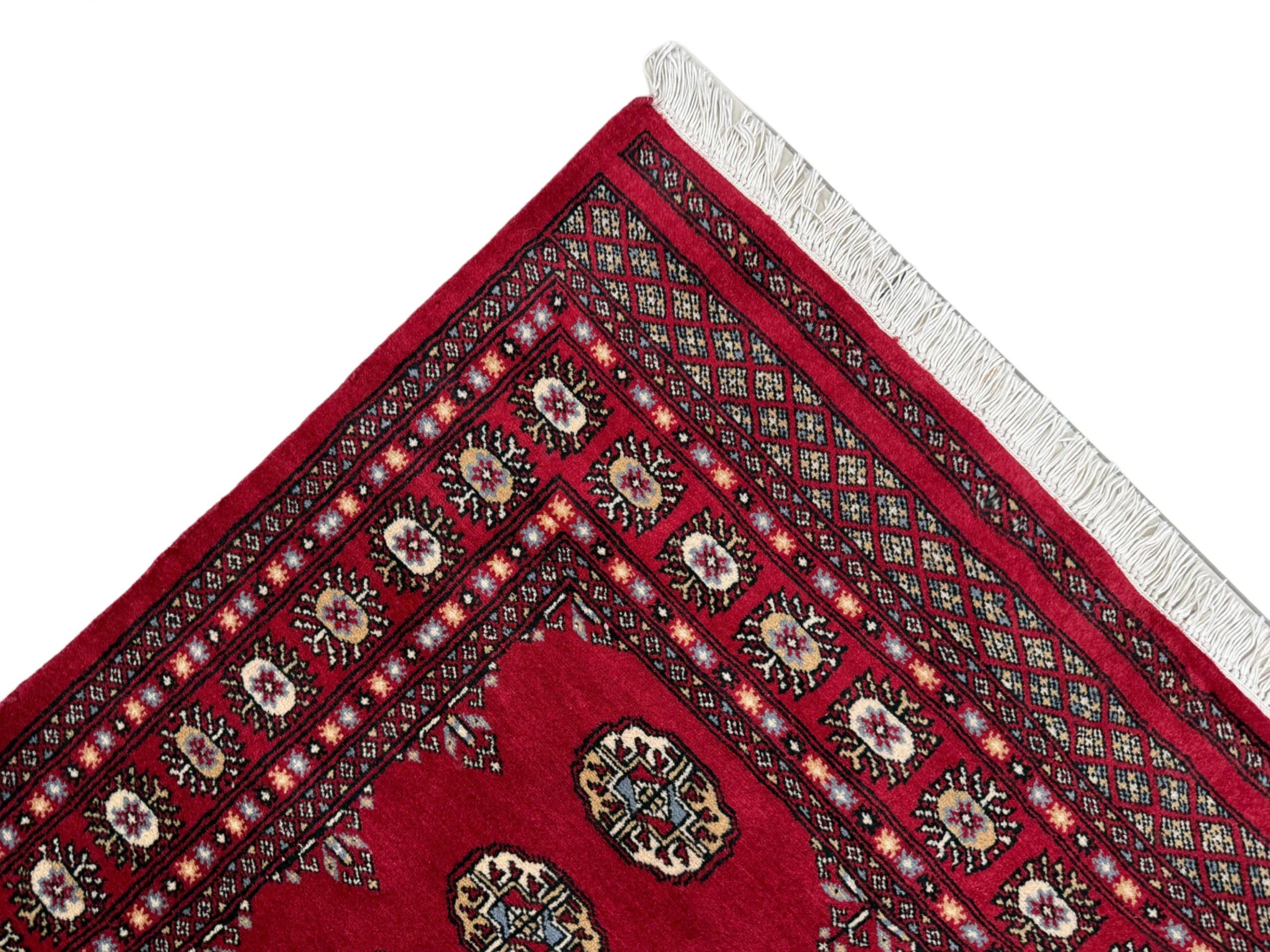 Handmade Persian Bokhara Carpet 175 x 125 CM - Image 3