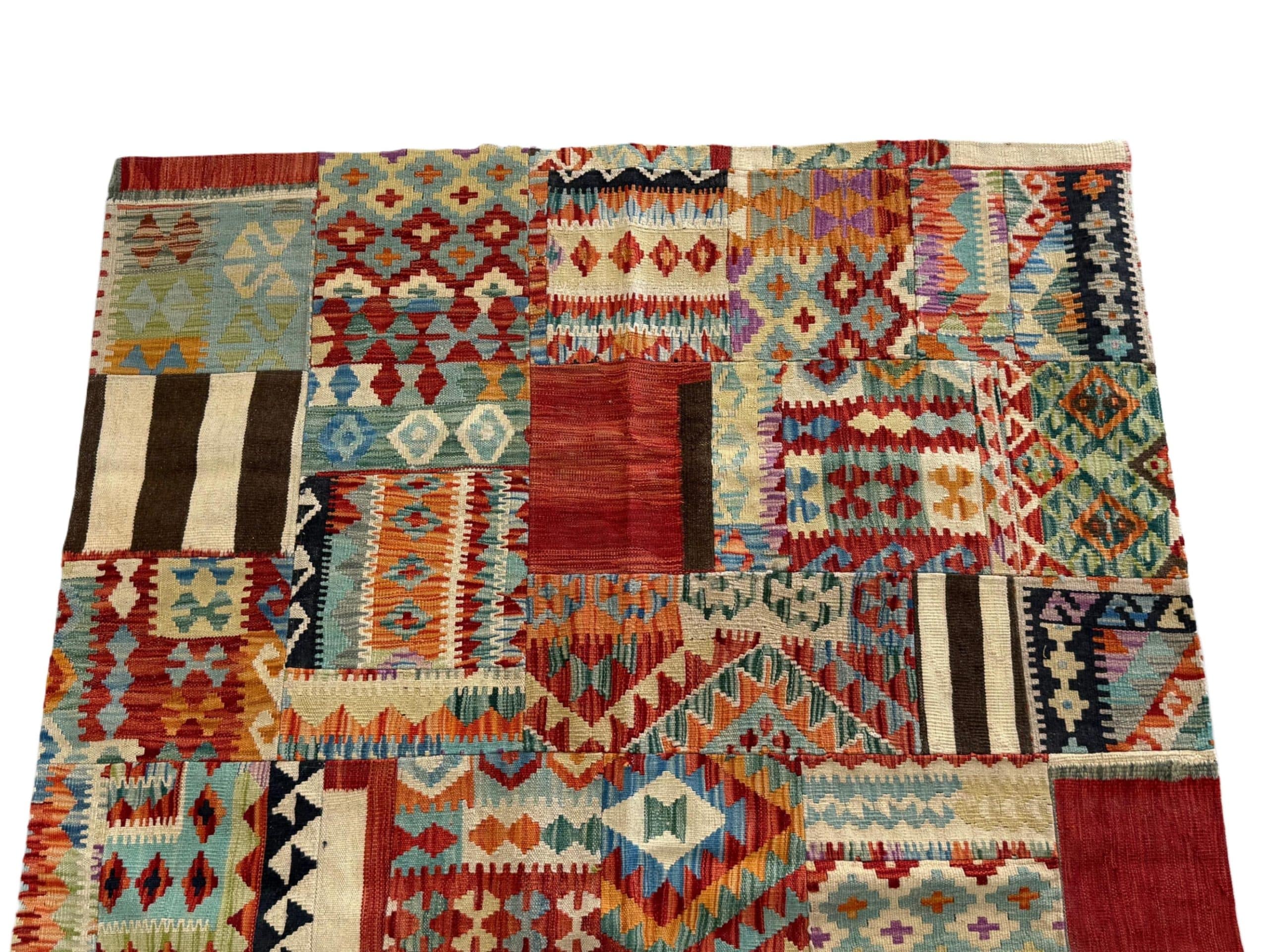 Patchwork Kilim 204 x 148 CM - Image 2