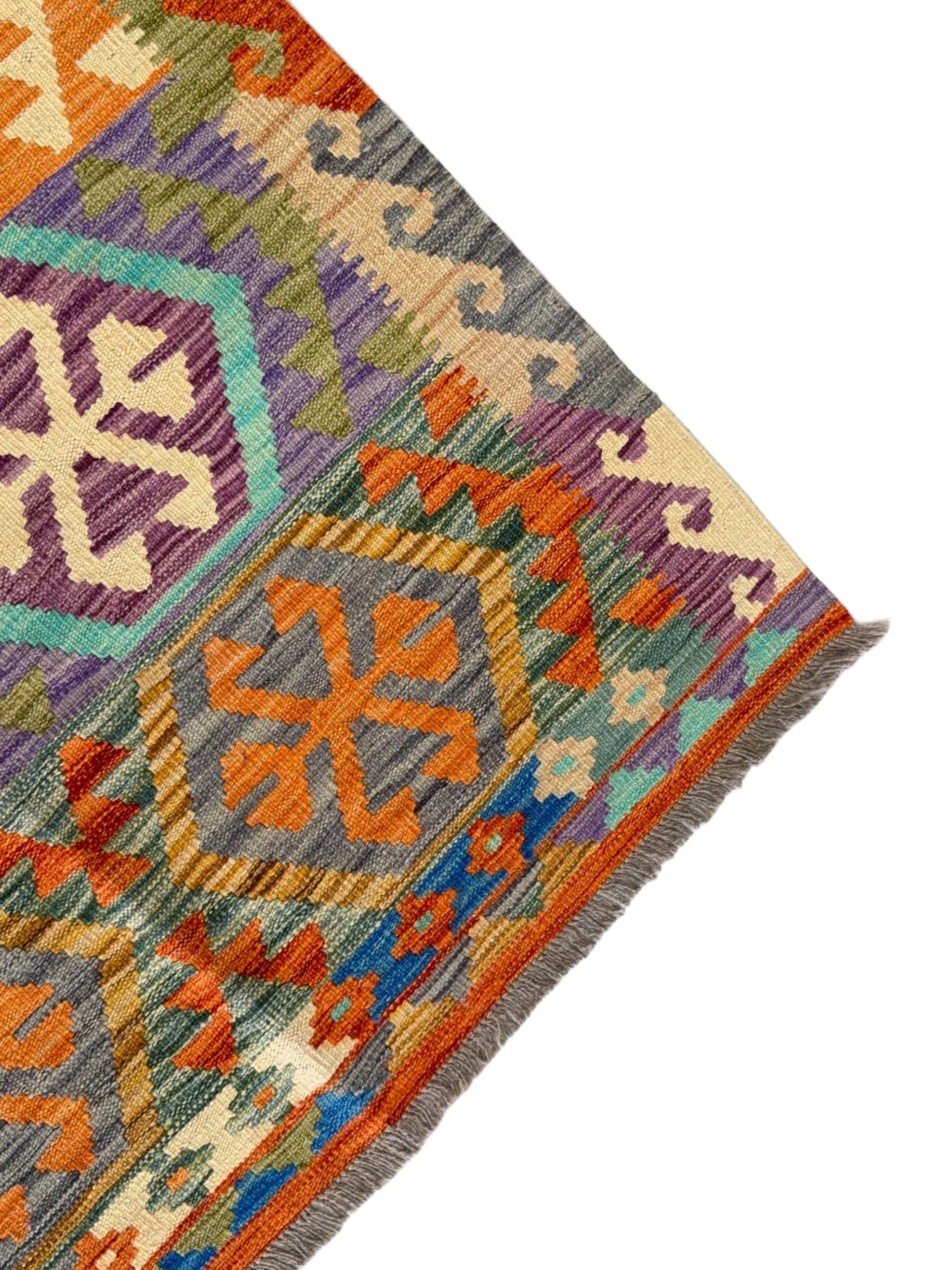 Handwoven Persian Kilim 182 x 122 CM - Image 3