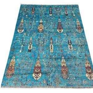 Turquoise Persian Rug 303 x 240 CM