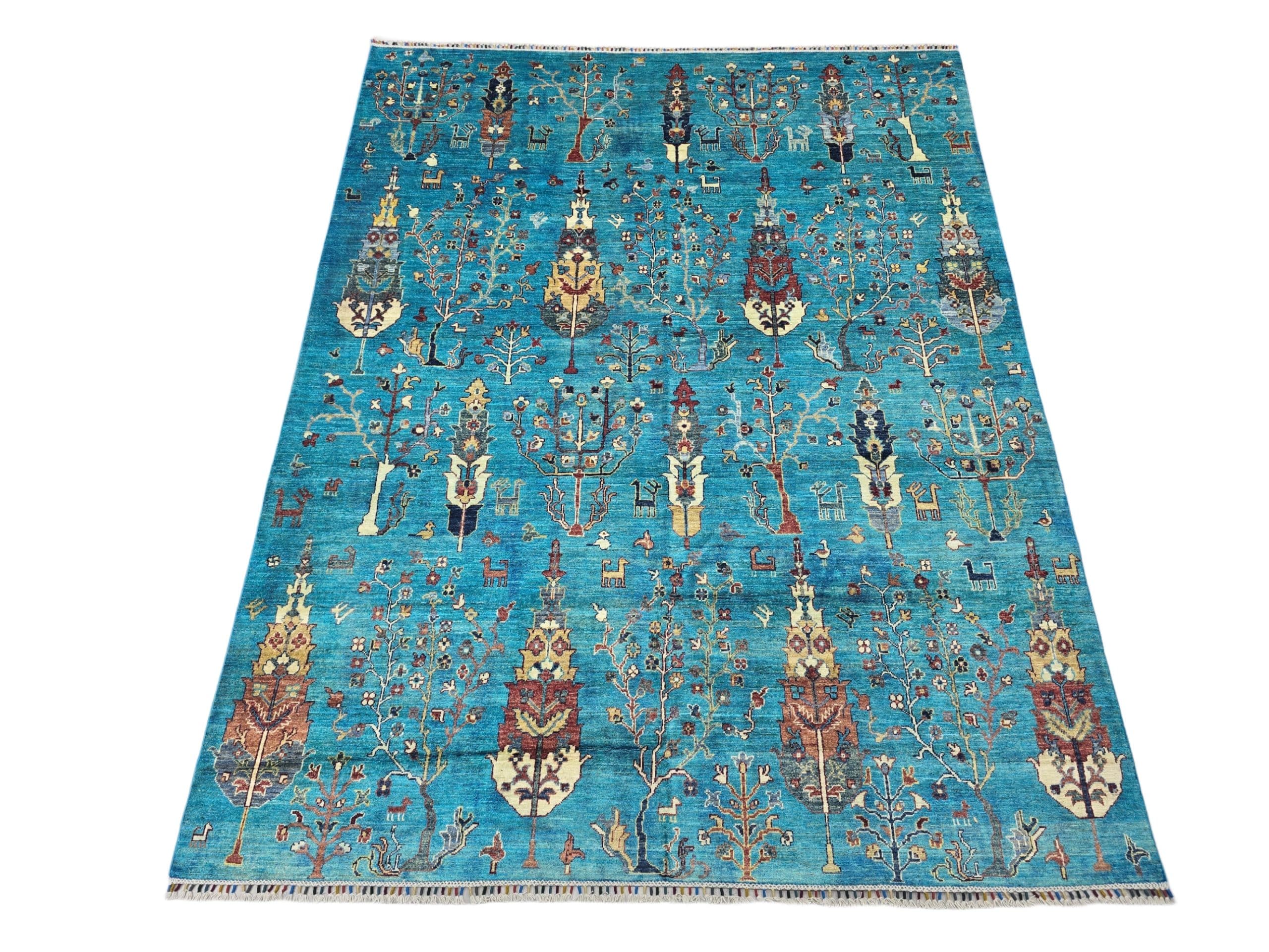 Turquoise Persian Rug 303 x 240 CM