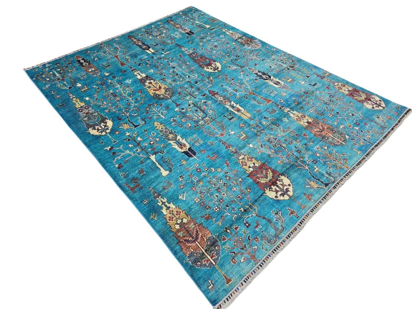 Turquoise Persian Rug 303 x 240 CM - Image 2