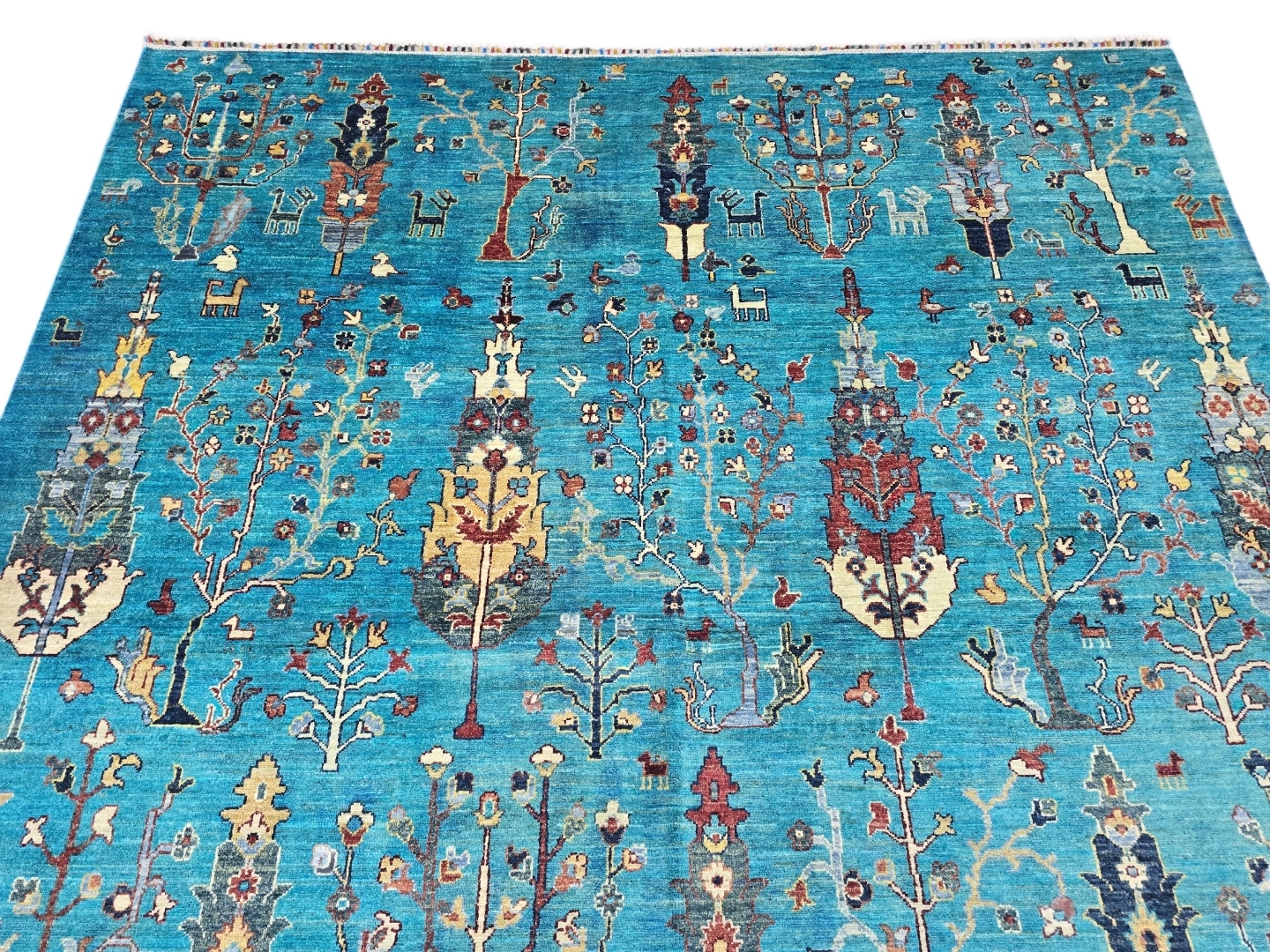 Turquoise Persian Rug 303 x 240 CM - Image 3