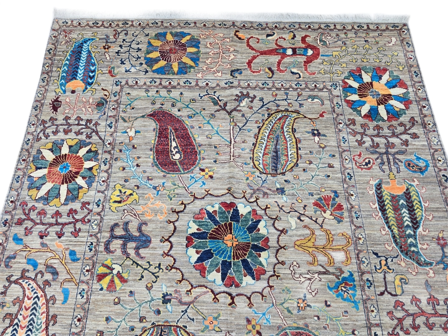 Handmade Persian Rug 303 x 246 CM - Image 3