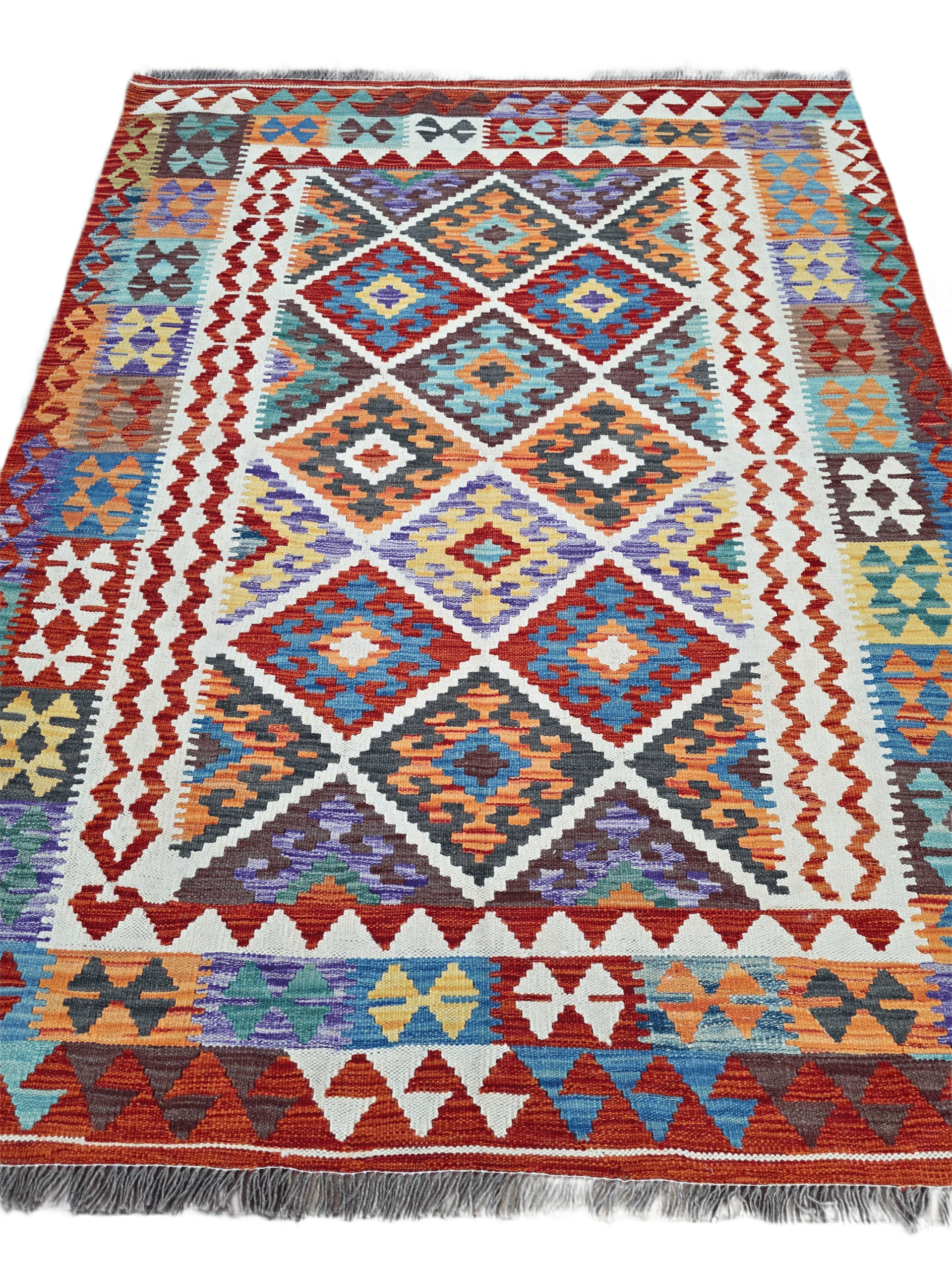 Chobi Kilim 196 x 152 CM - Image 5