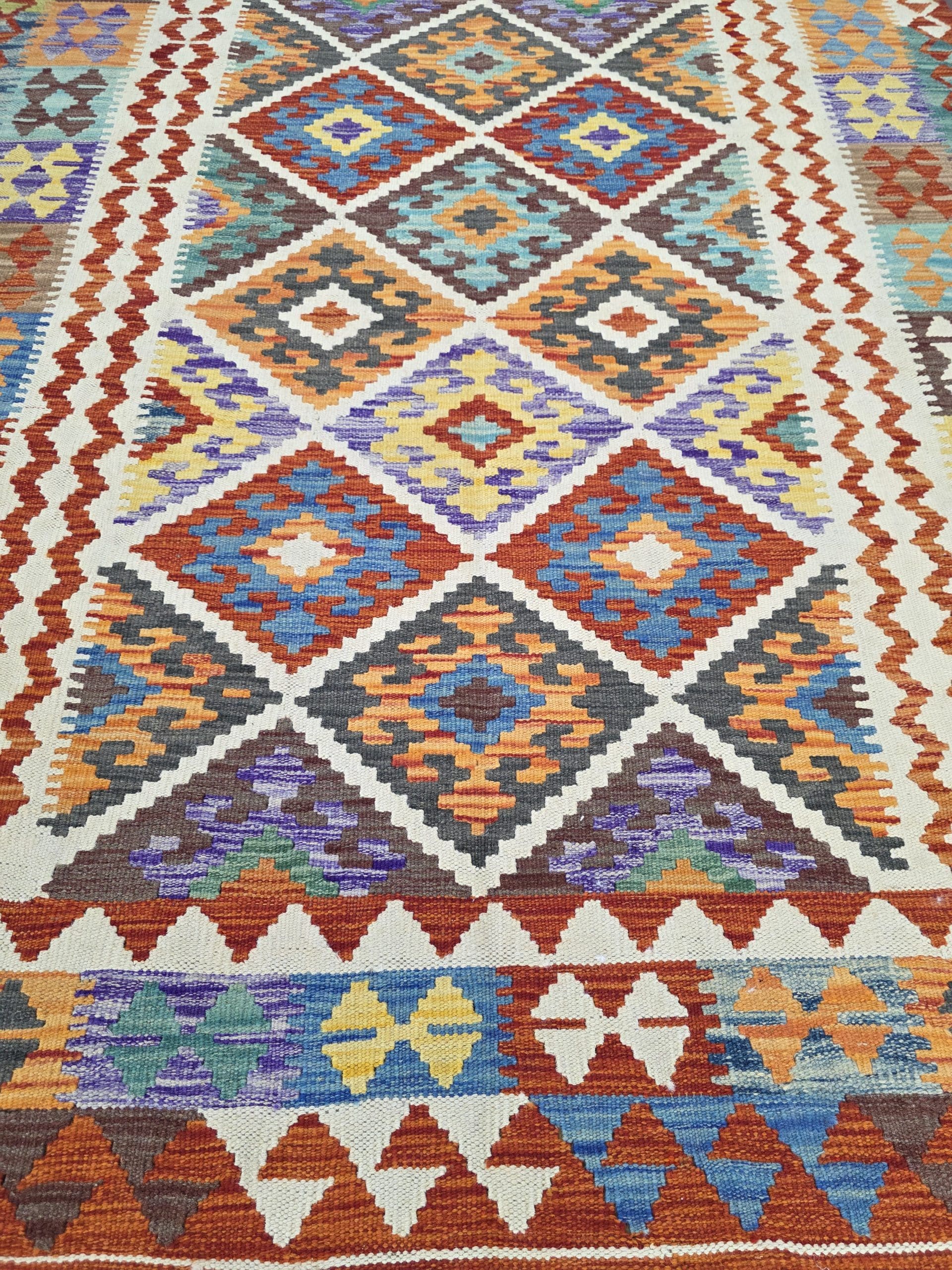 Chobi Kilim 196 x 152 CM - Image 4