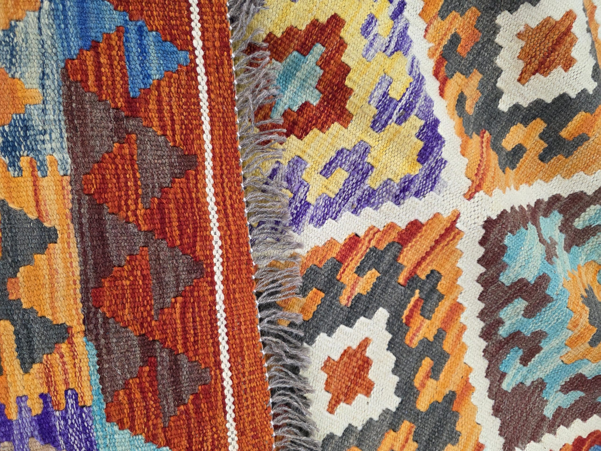 Chobi Kilim 196 x 152 CM - Image 6