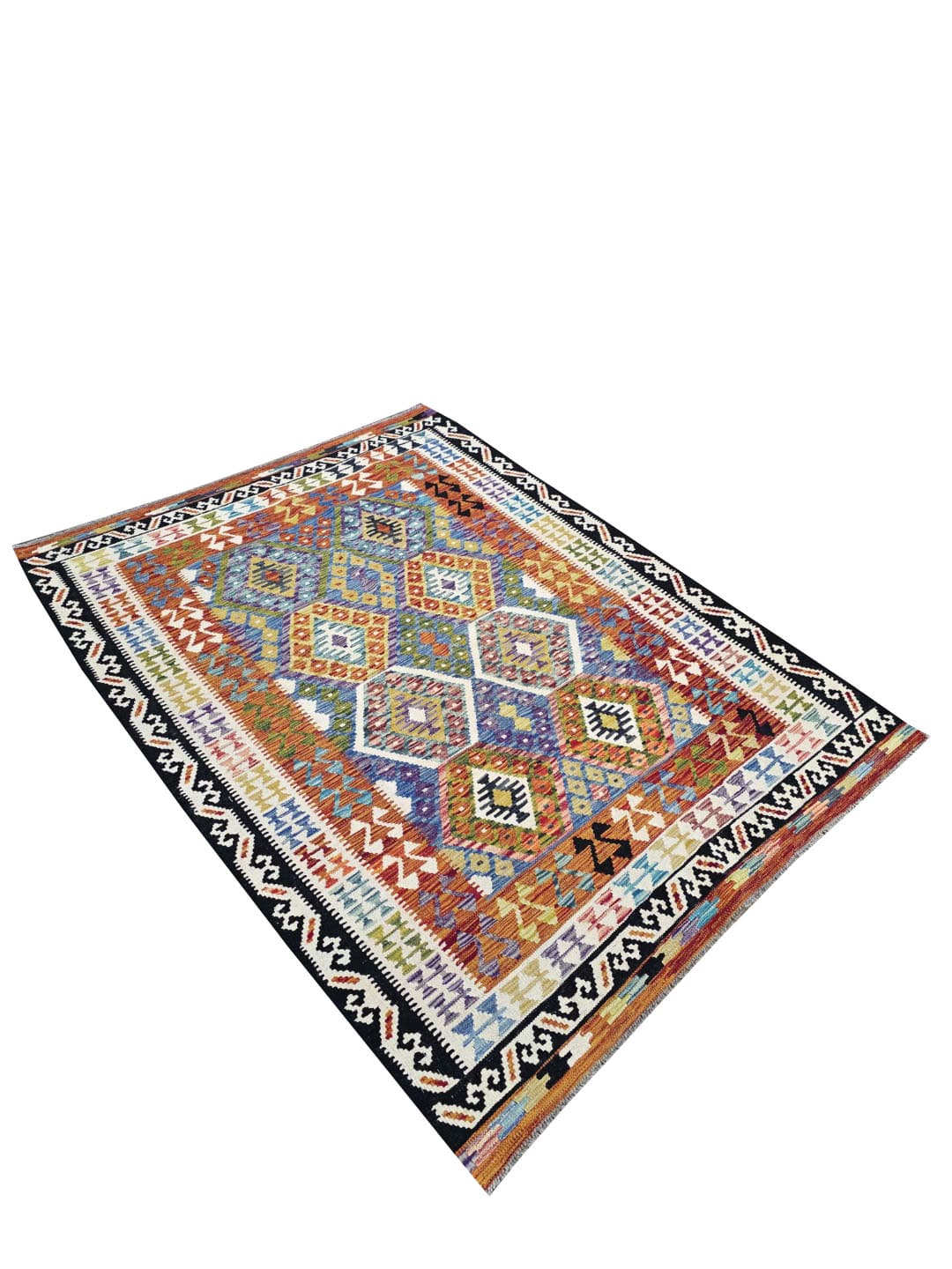 Chobi Kilim 201 x 157 CM - Image 4