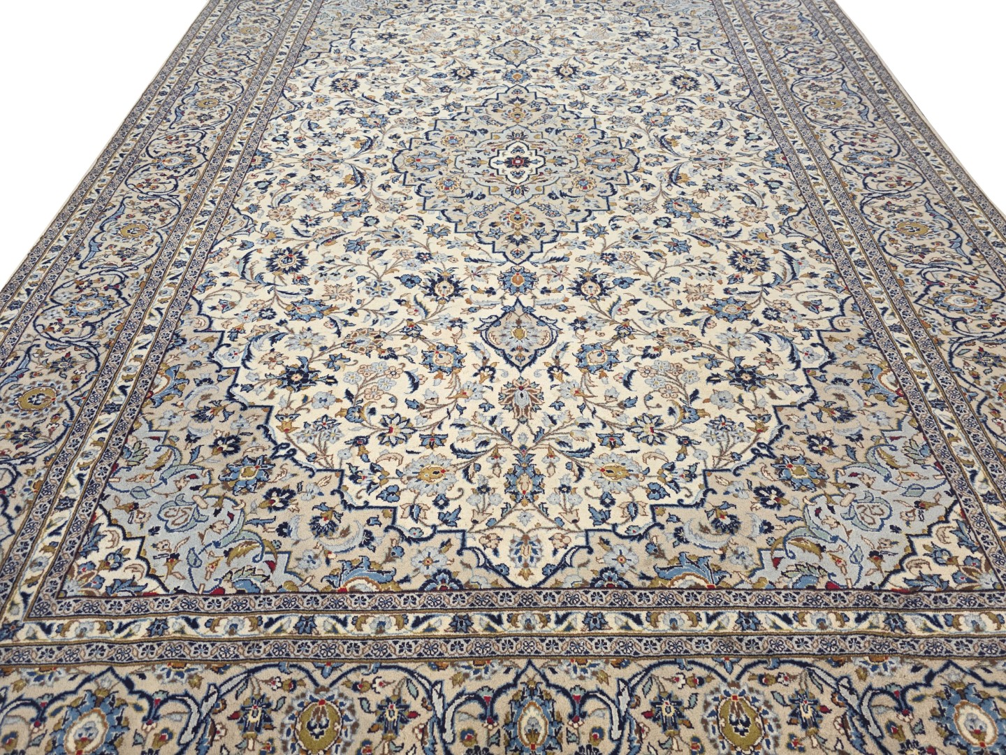Cream Handmade Persian 410 x 295 CM - Image 2