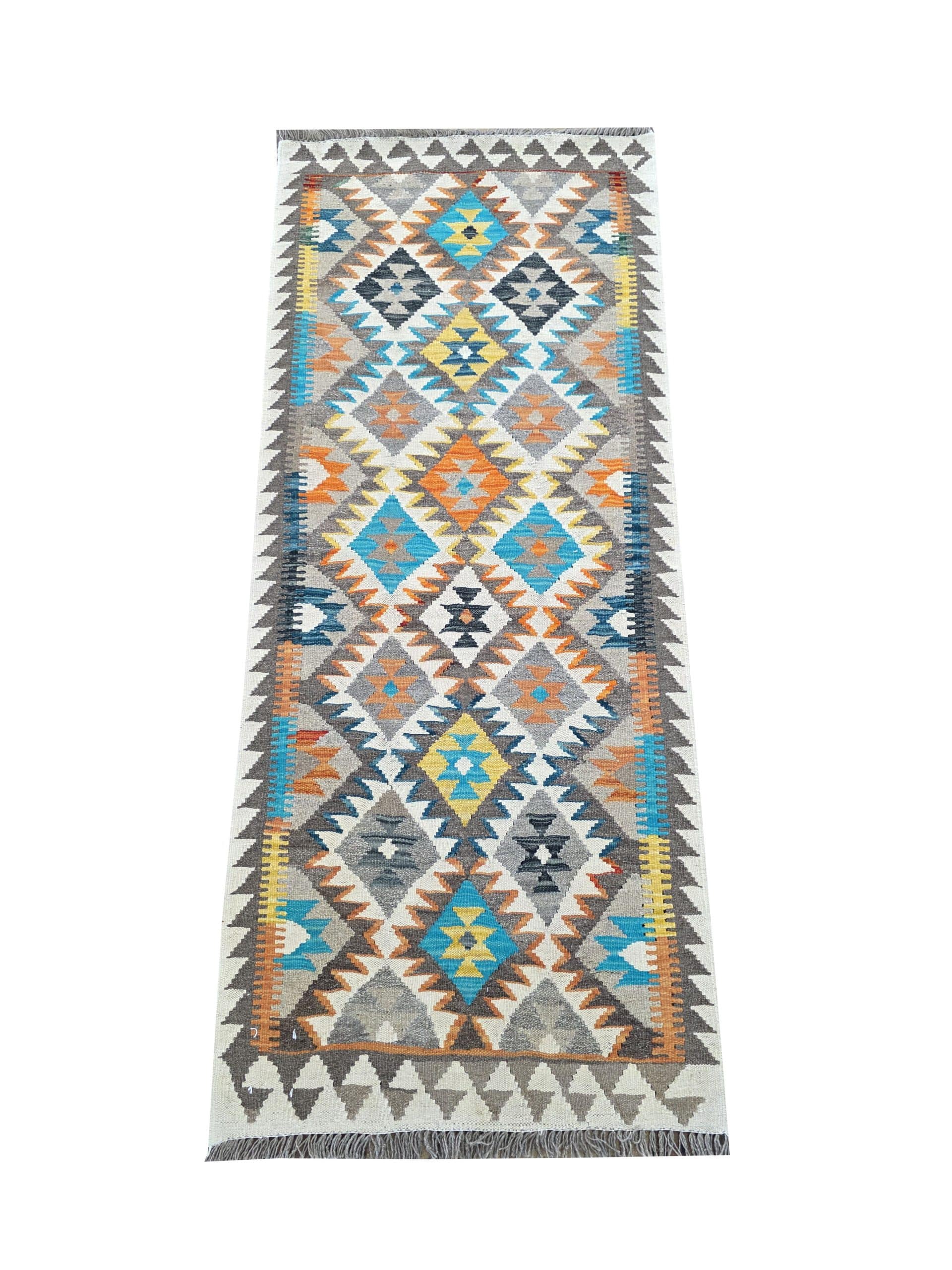 Natural Kilim Runner 194 x 83 CM - Image 2