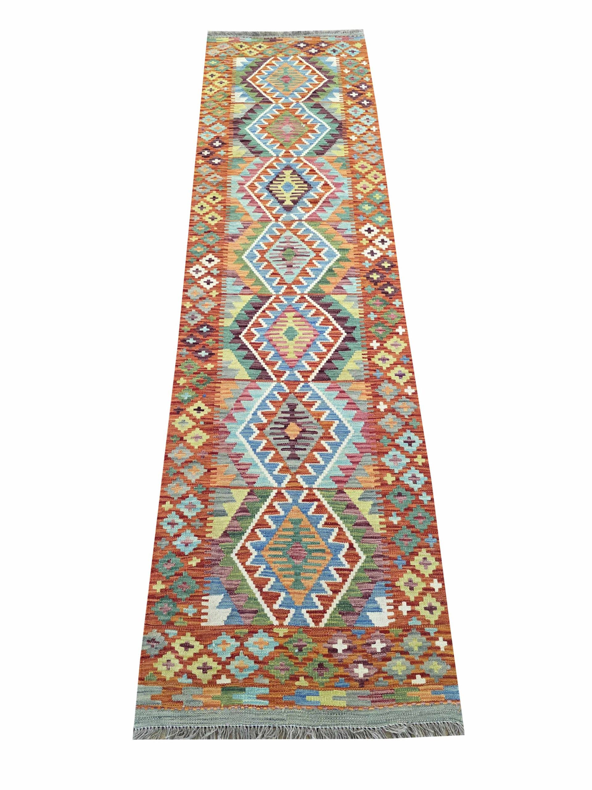 Chobi Kilim Runner 295 x 80 CM - Image 4