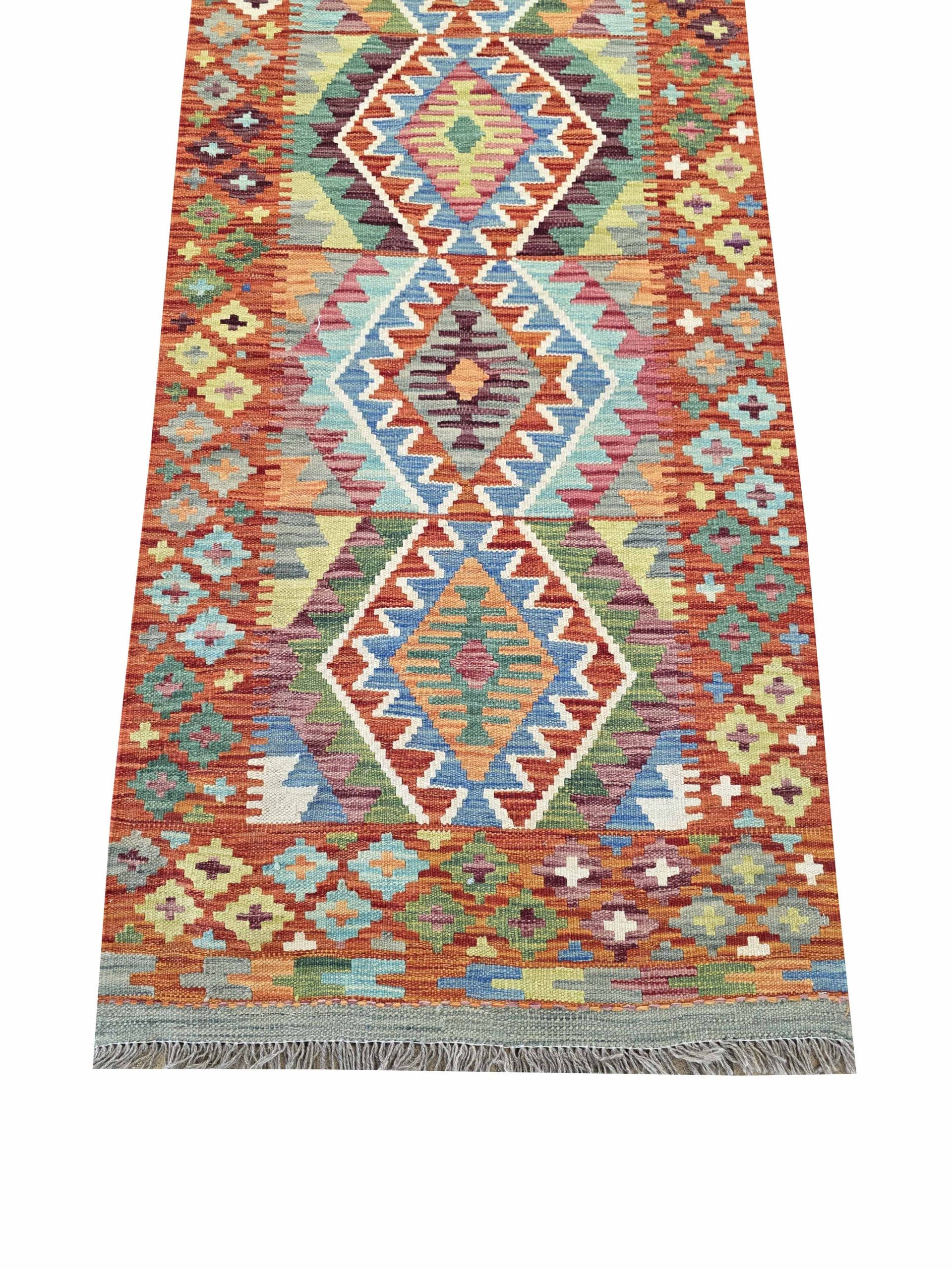 Chobi Kilim Runner 295 x 80 CM - Image 6