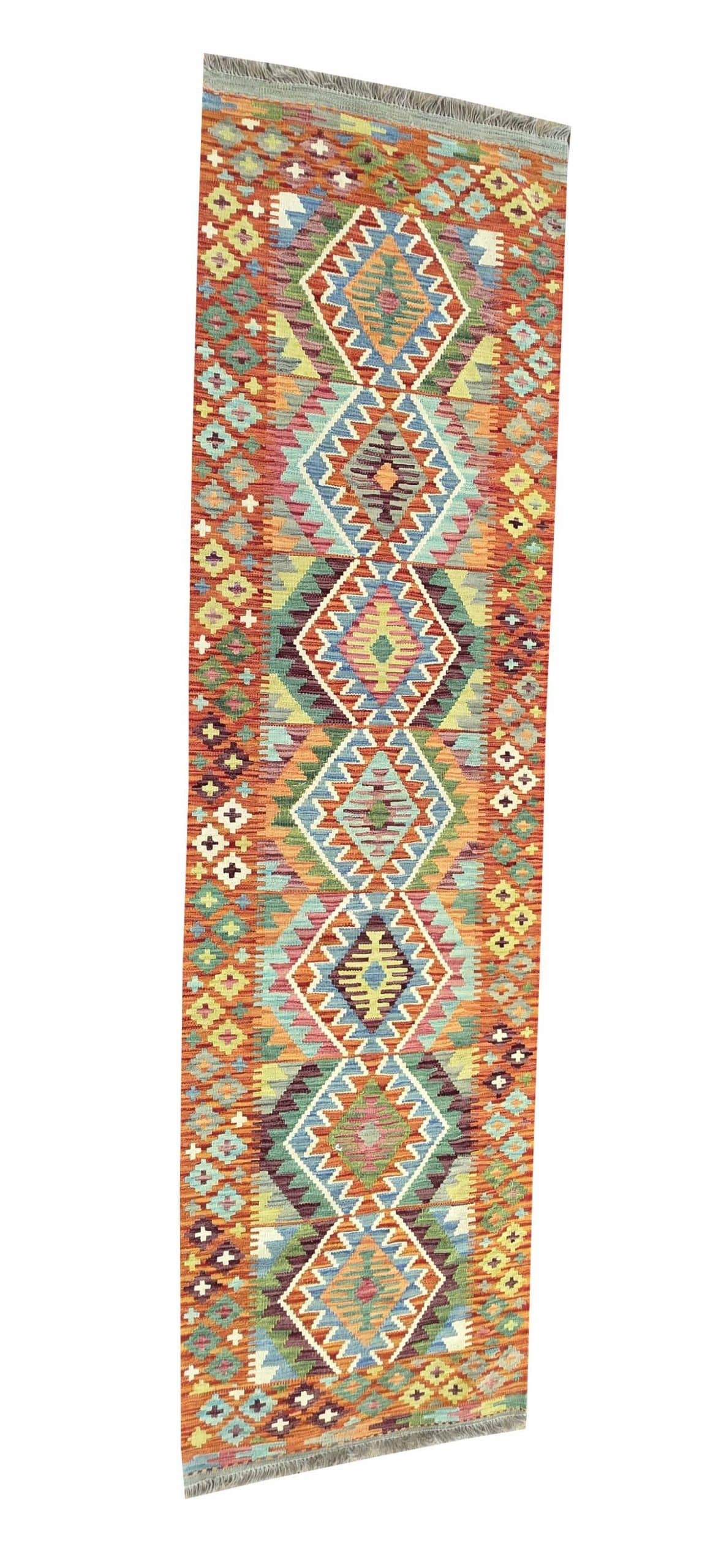 Chobi Kilim Runner 295 x 80 CM - Image 5