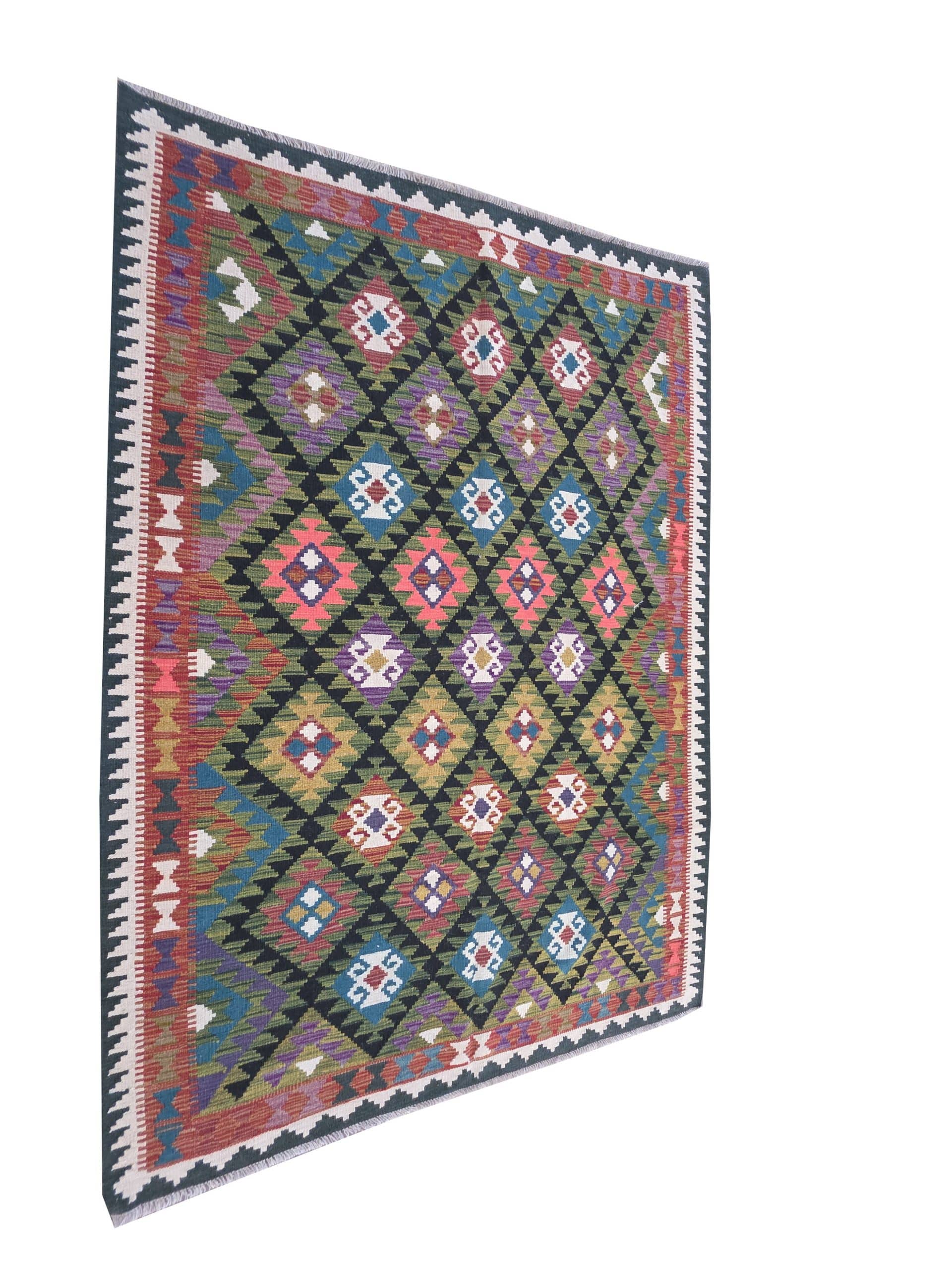 Chobi Kilim 241 x 169 CM - Image 5