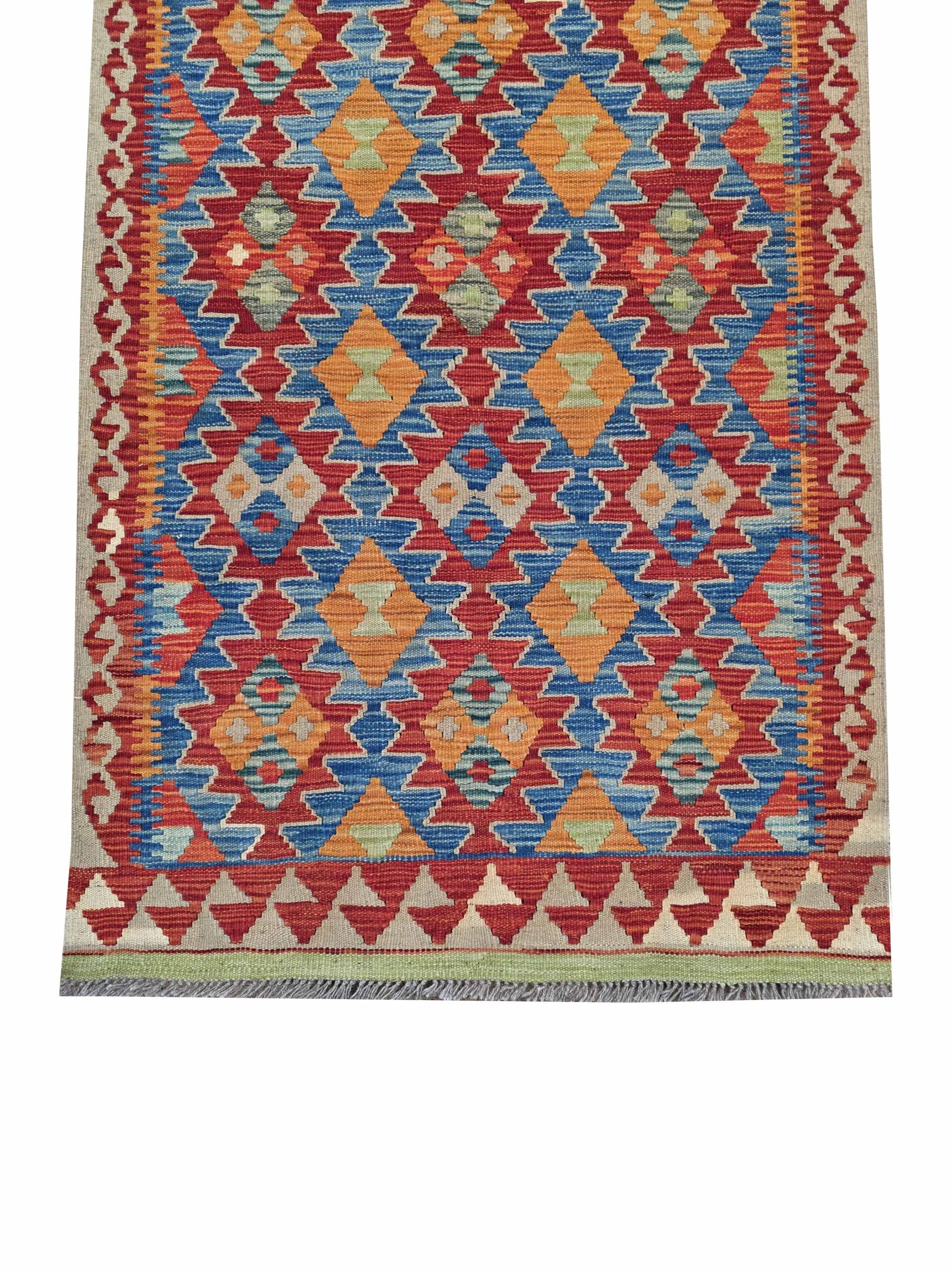 Chobi Kilim Runner 243 x 84 CM - Image 5