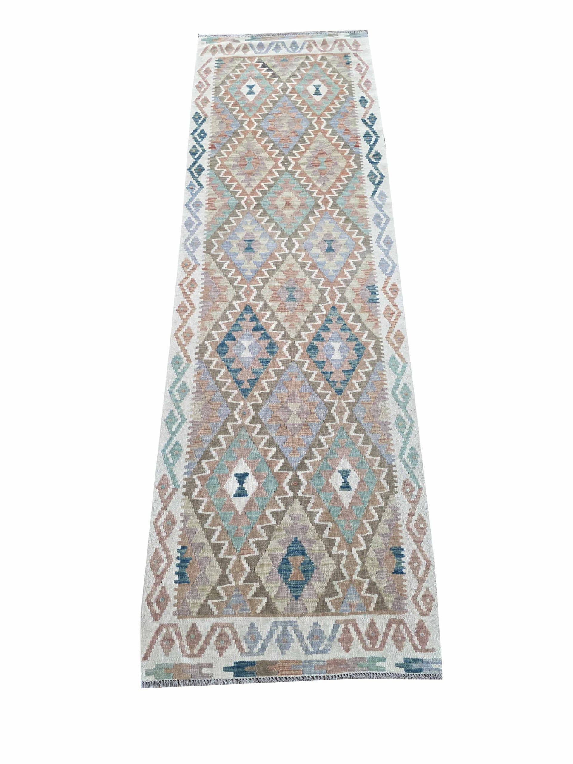 Natural Kilim Runner 286 x 88 CM - Image 6