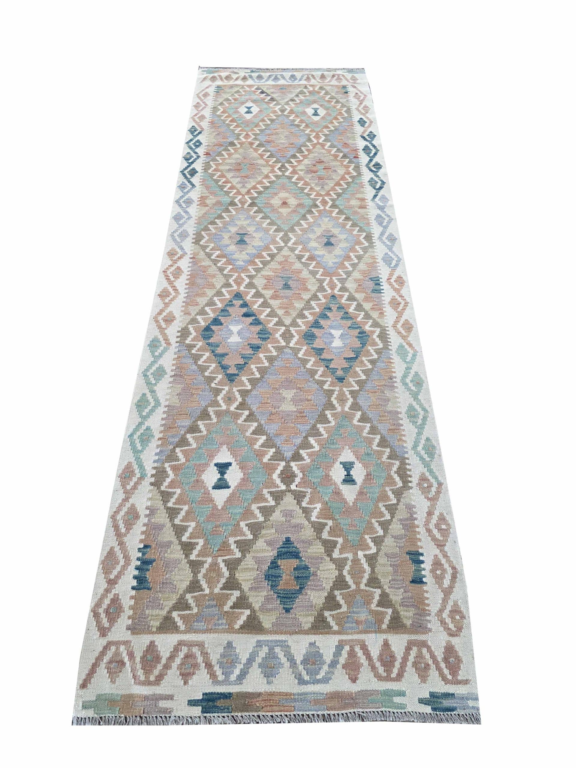 Natural Kilim Runner 286 x 88 CM