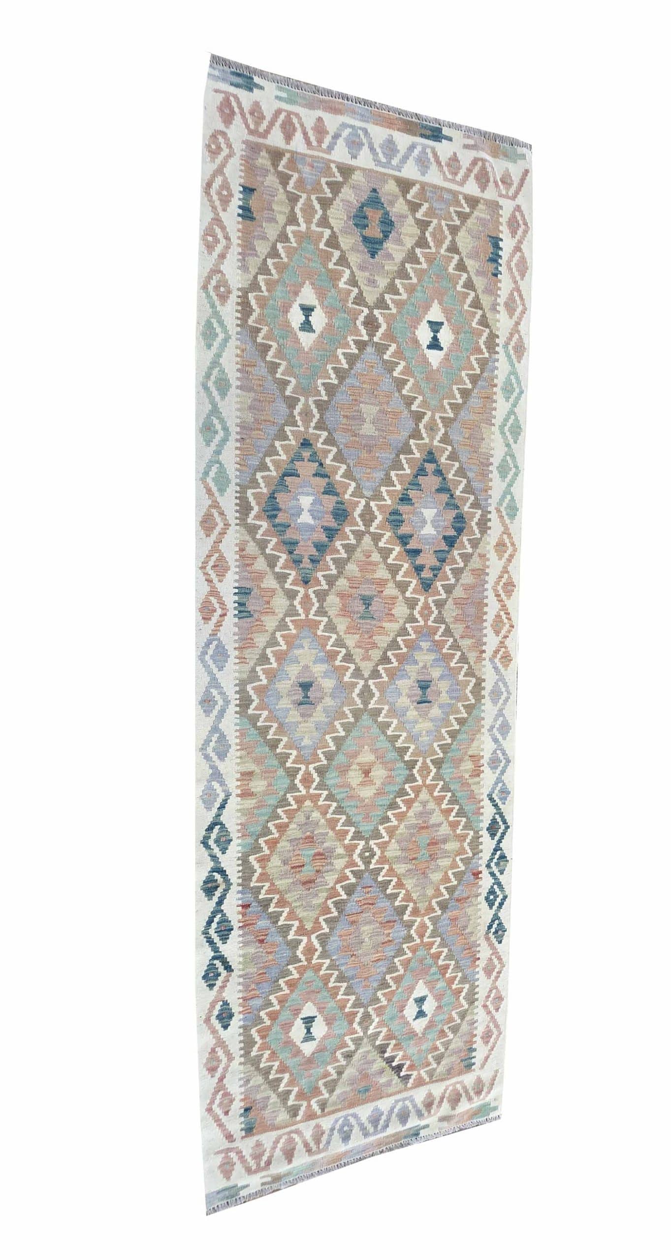 Natural Kilim Runner 286 x 88 CM - Image 2