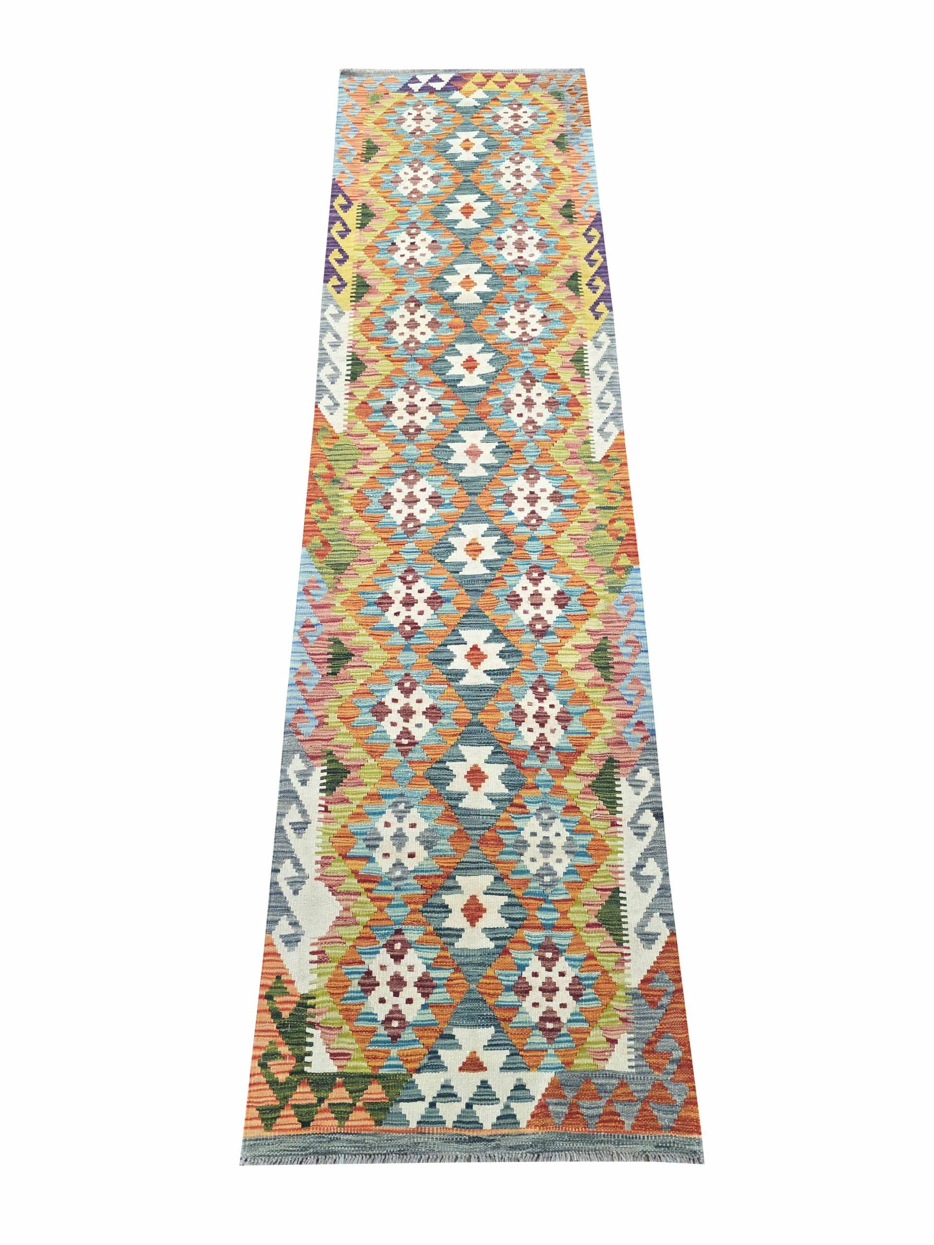 Chobi Kilim Runner 299 x 79 CM - Image 3