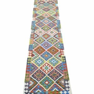 Chobi Kilim Runner 377 x 85 CM